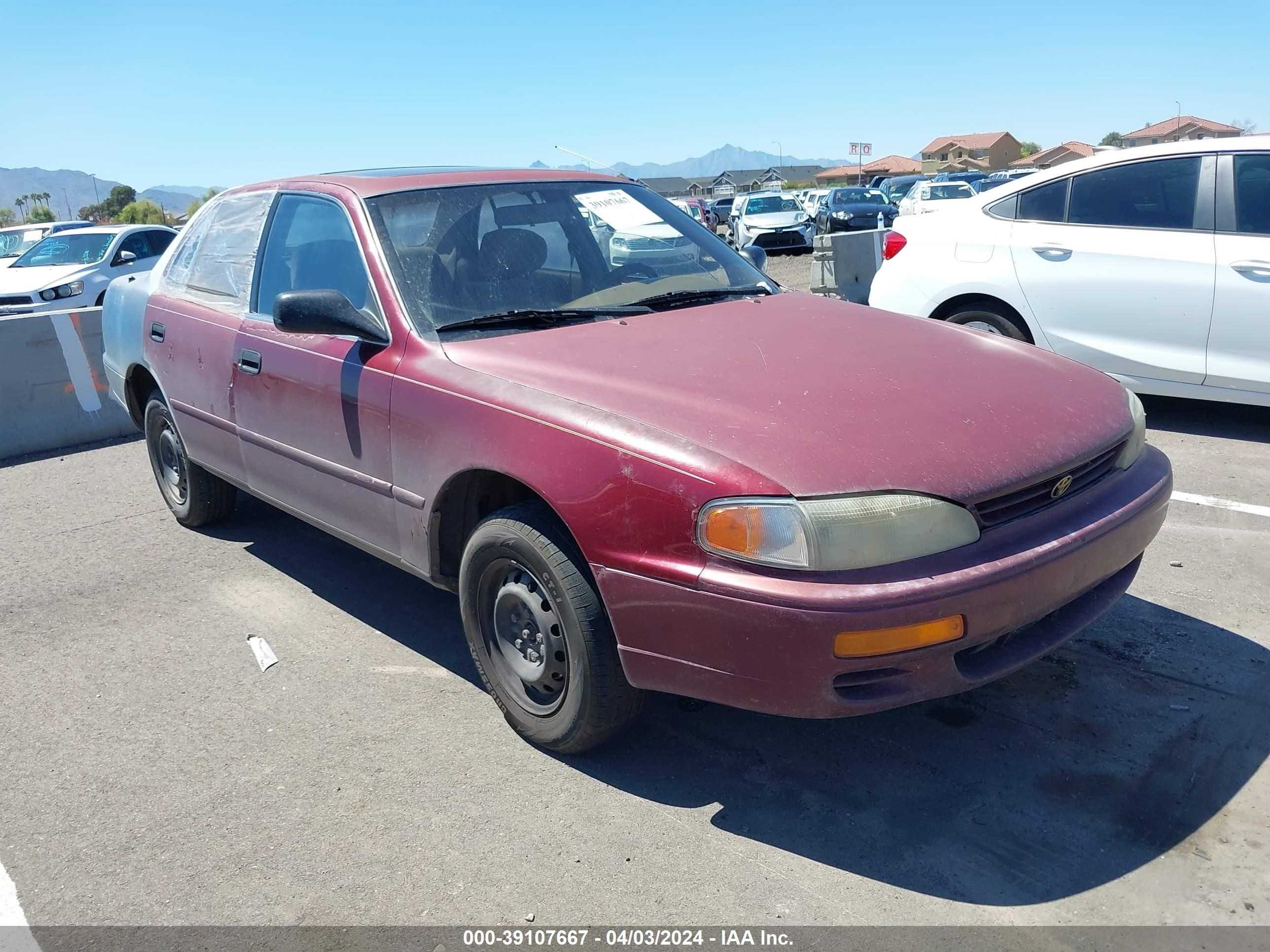 TOYOTA CAMRY 1996 jt2bg12k3t0385723