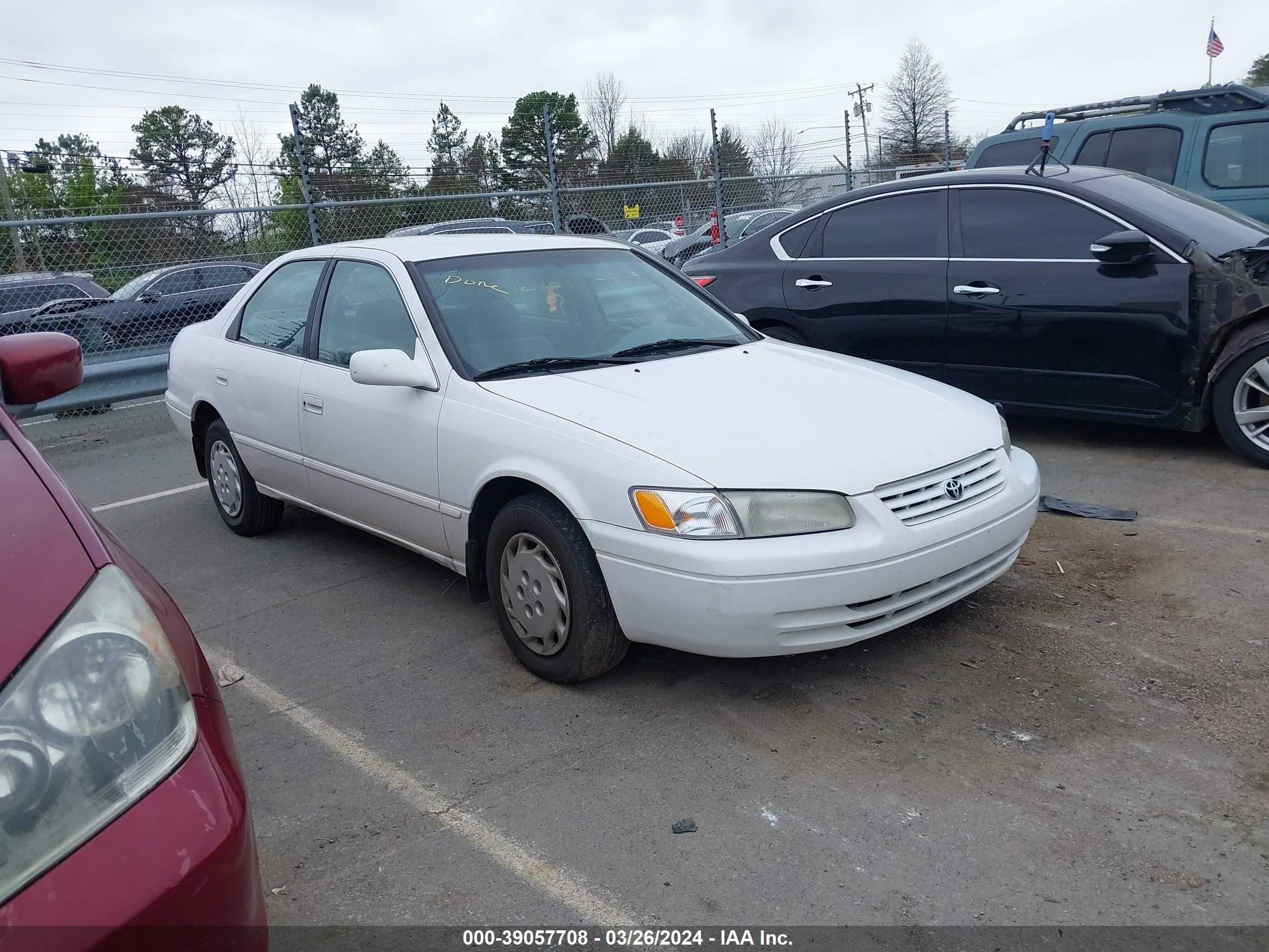 TOYOTA CAMRY 1997 jt2bg22k1v0078186