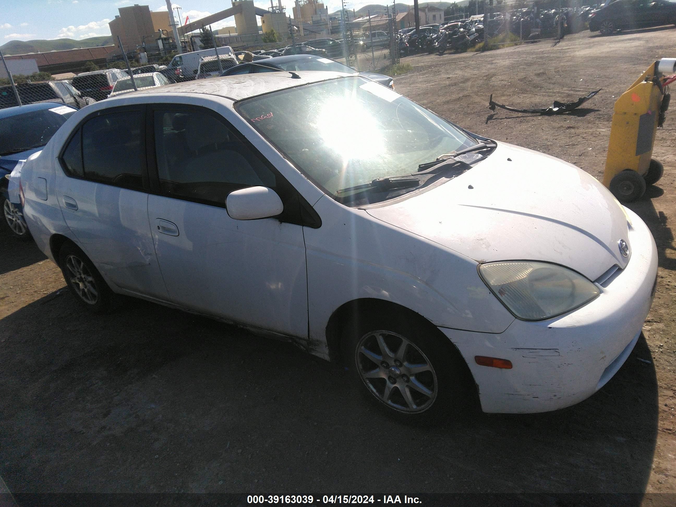 TOYOTA PRIUS 2001 jt2bk12u010010594