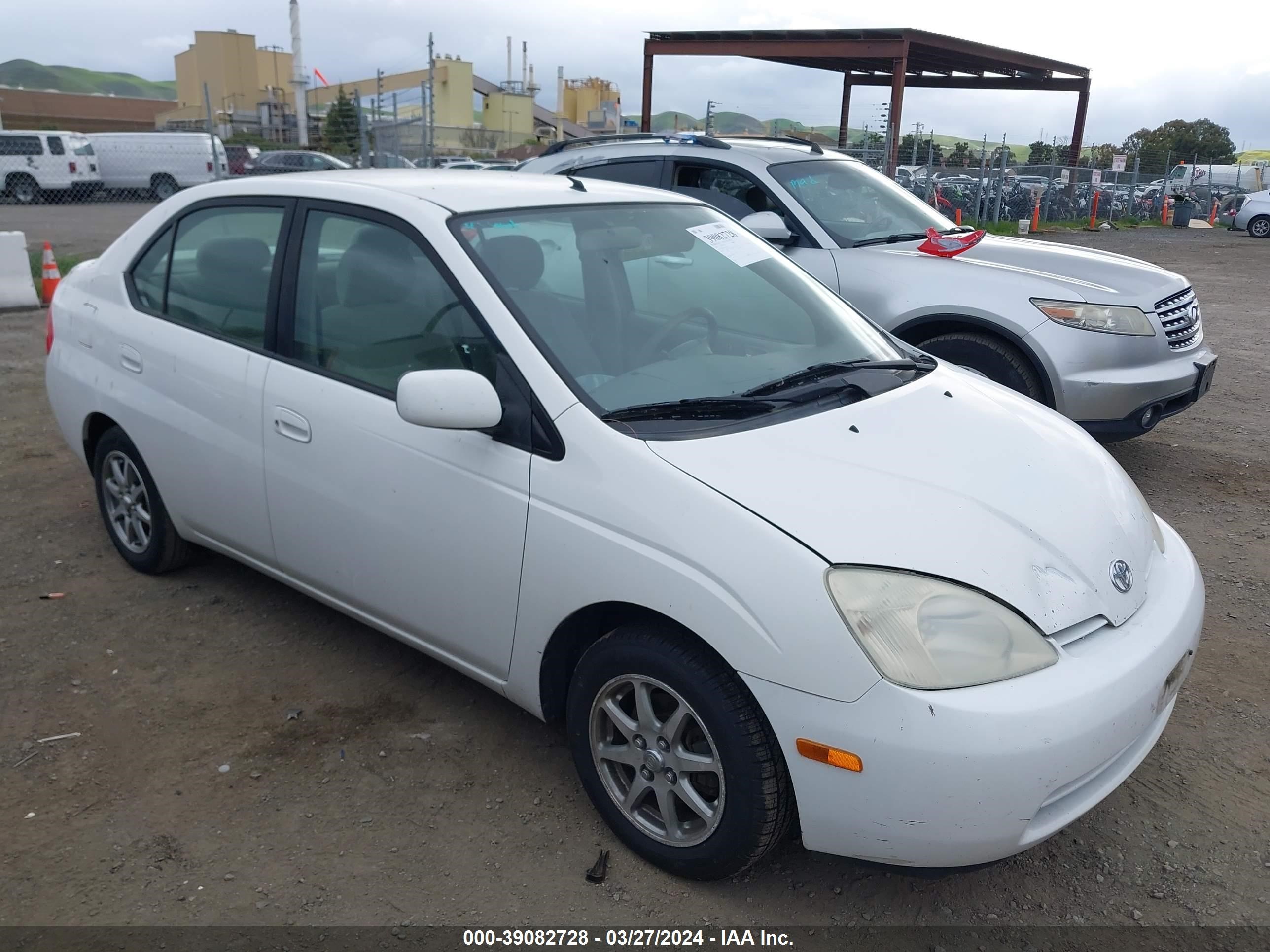 TOYOTA PRIUS 2001 jt2bk12u110021314