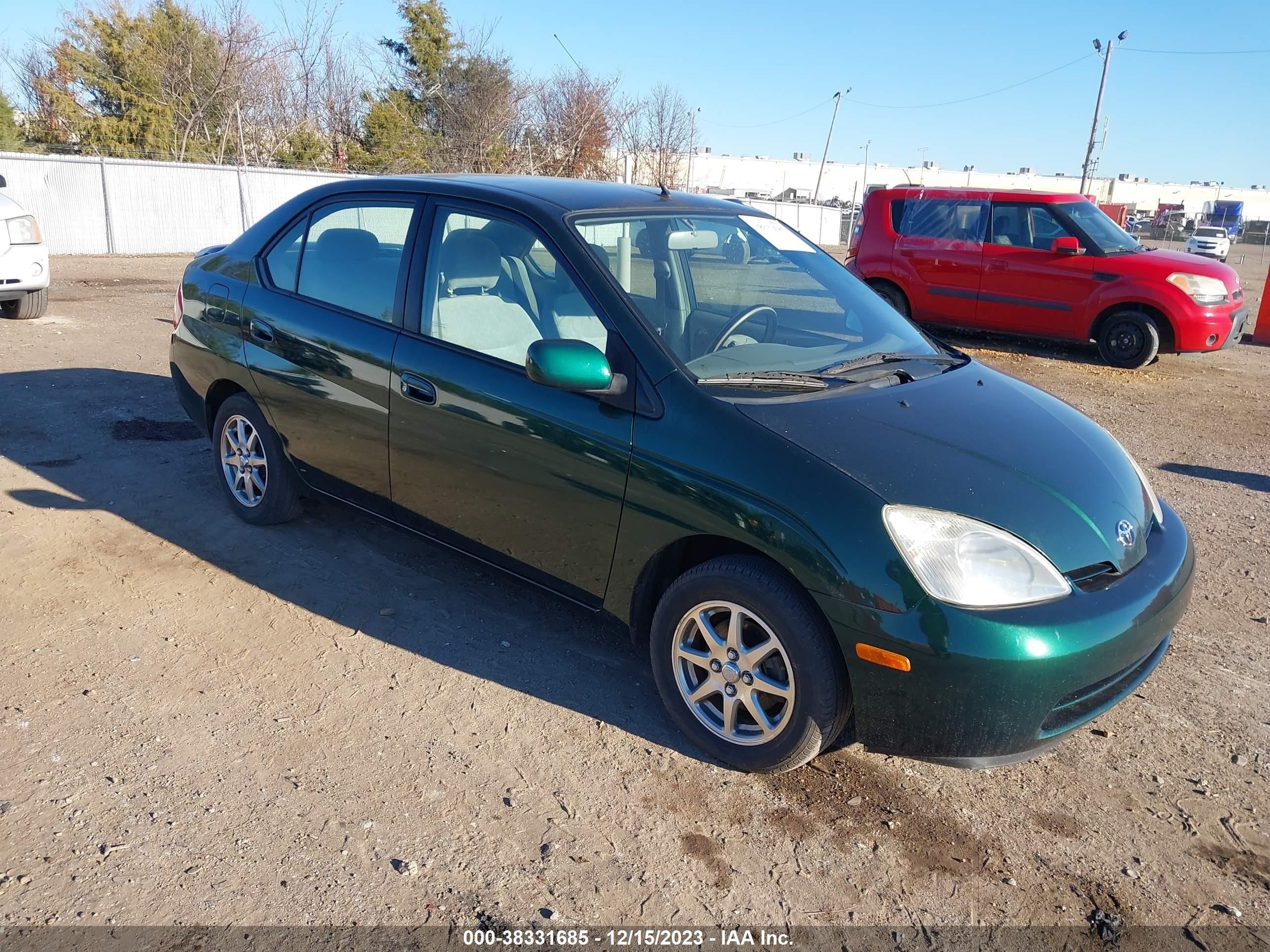 TOYOTA PRIUS 2001 jt2bk12u310012193