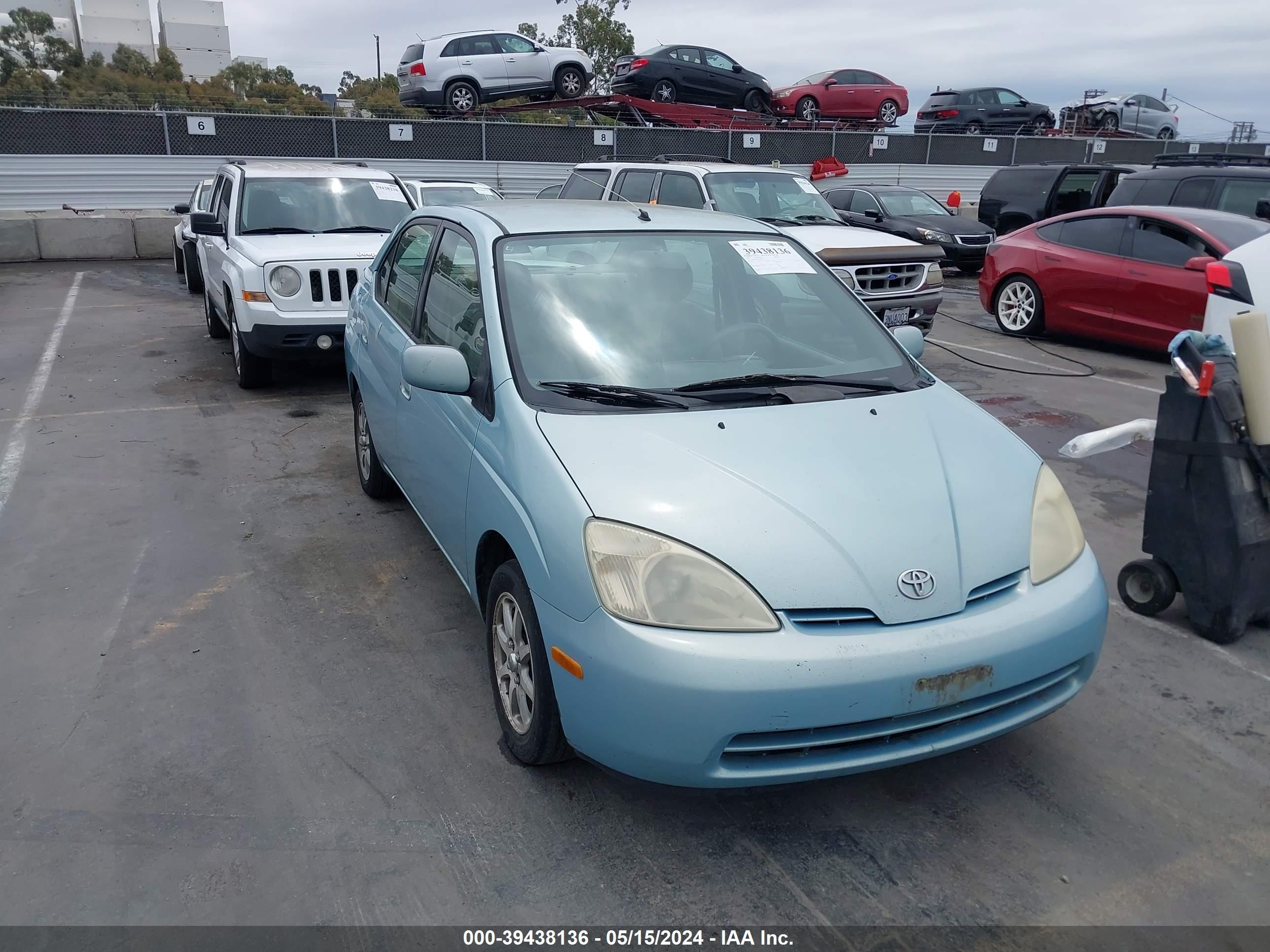 TOYOTA PRIUS 2001 jt2bk12u310036347