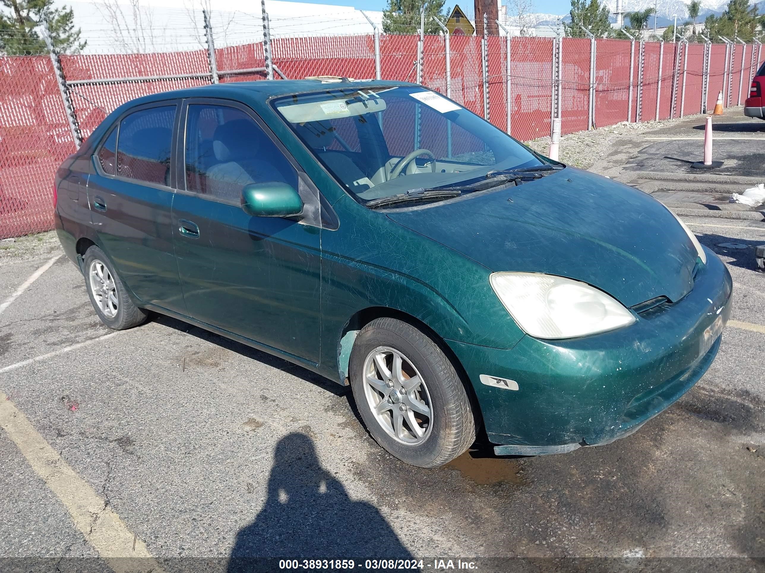 TOYOTA PRIUS 2002 jt2bk12u320063386