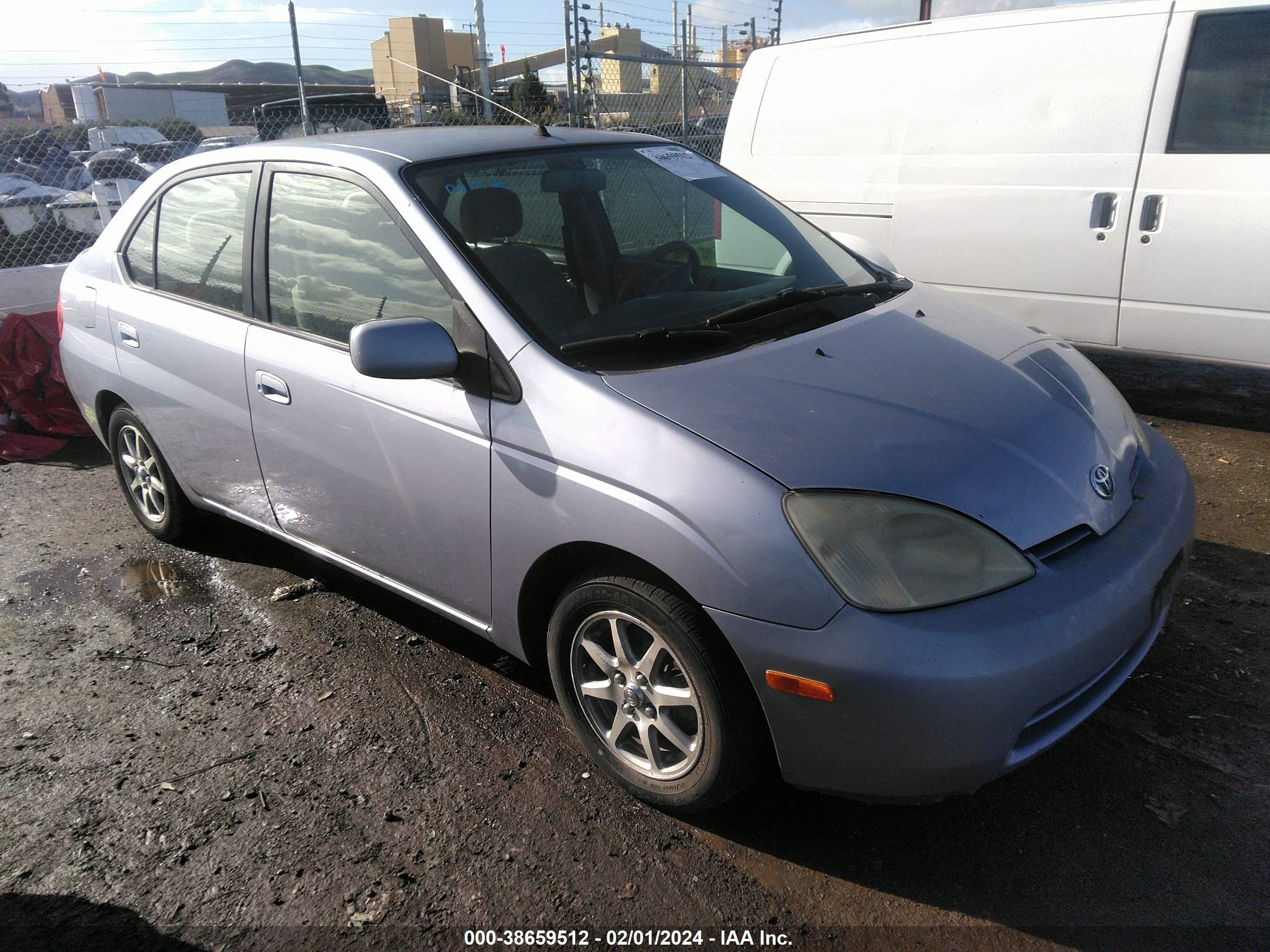 TOYOTA PRIUS 2002 jt2bk12u720044775