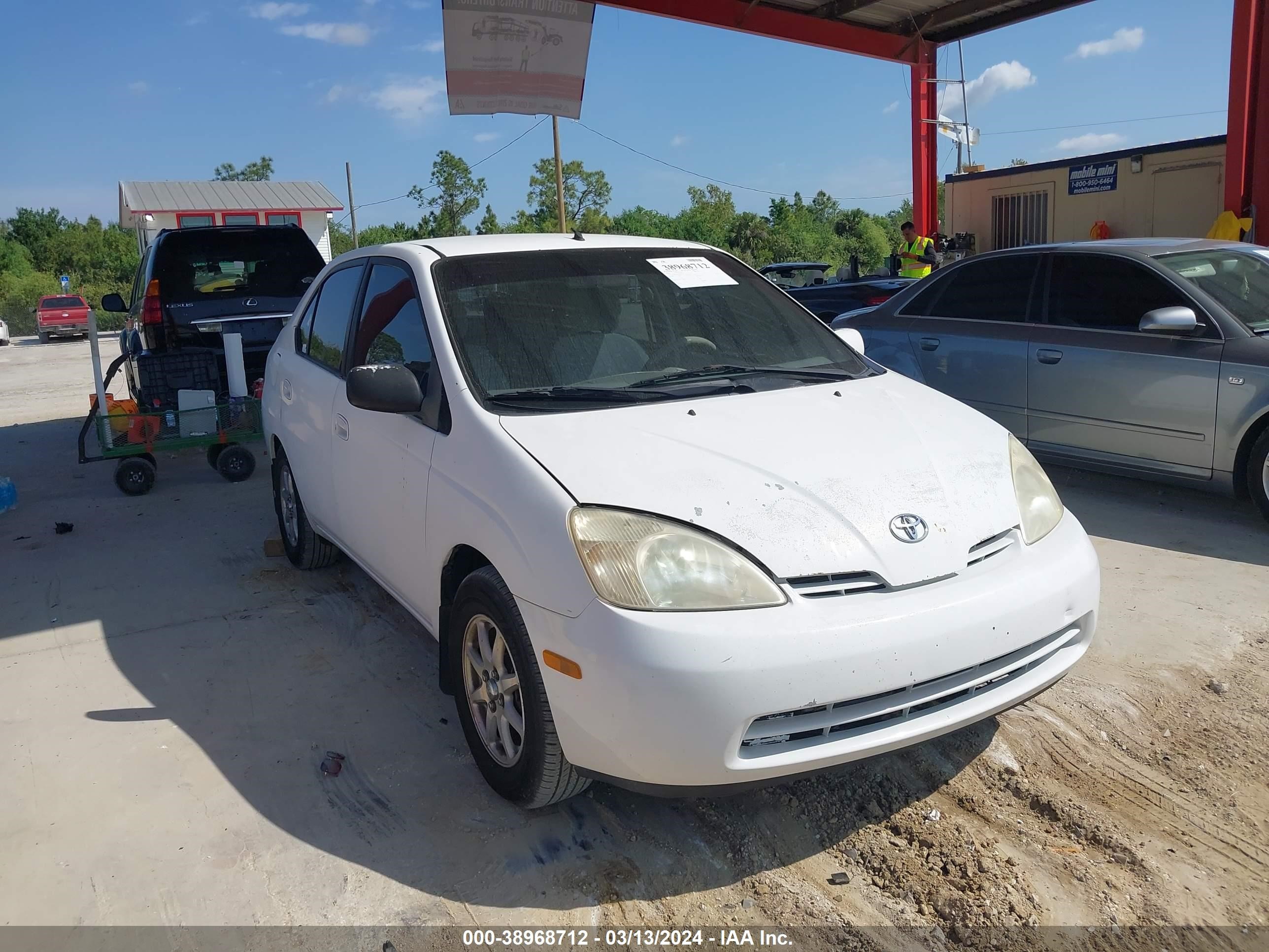 TOYOTA PRIUS 2002 jt2bk12u920038718