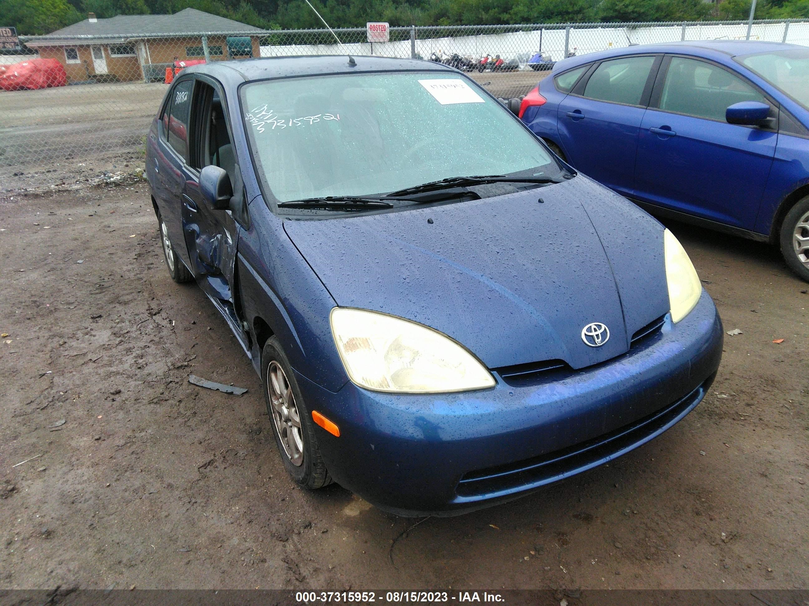 TOYOTA PRIUS 2002 jt2bk18u120049638