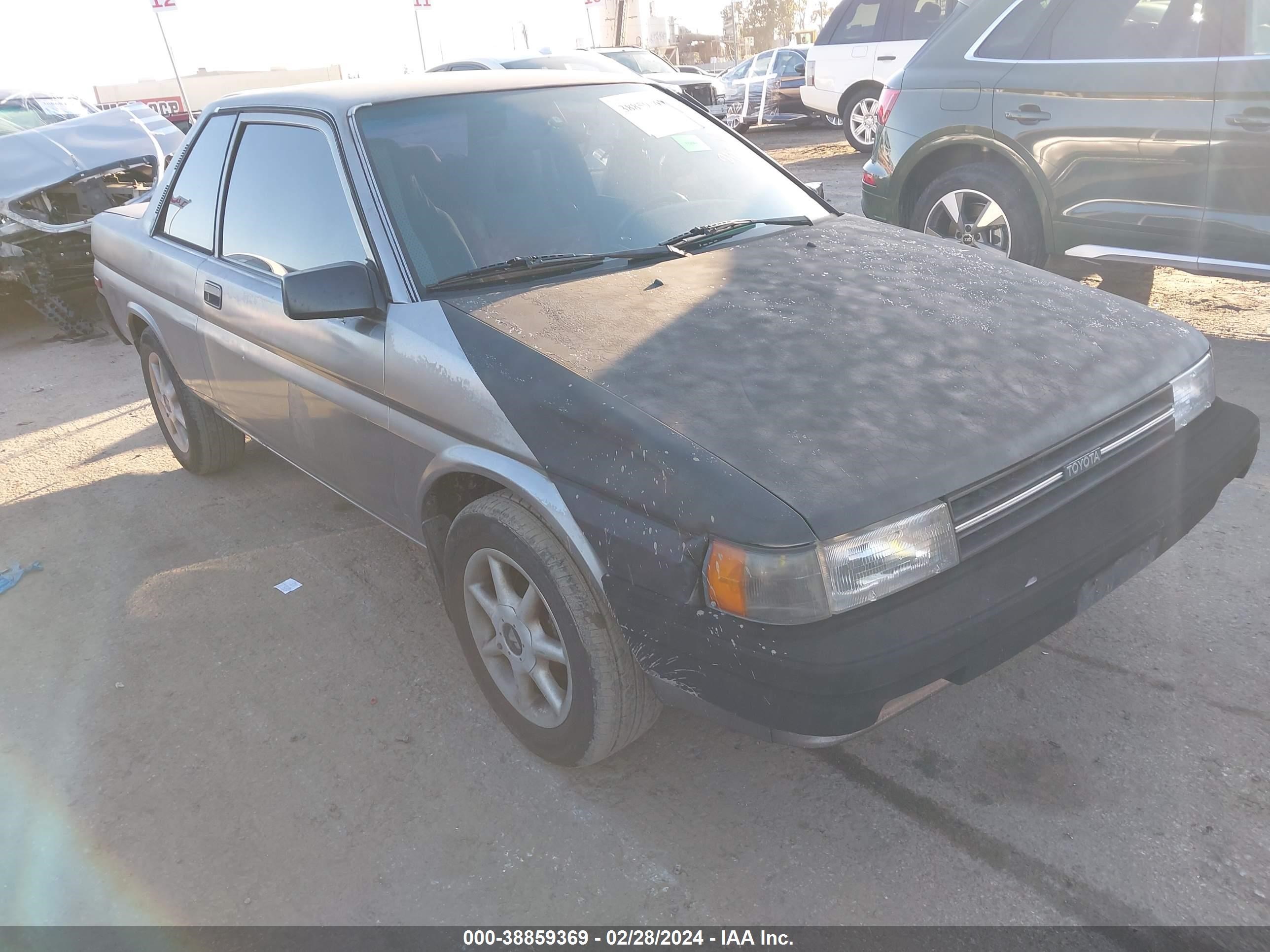 TOYOTA TERCEL 1988 jt2el31d8j0256221