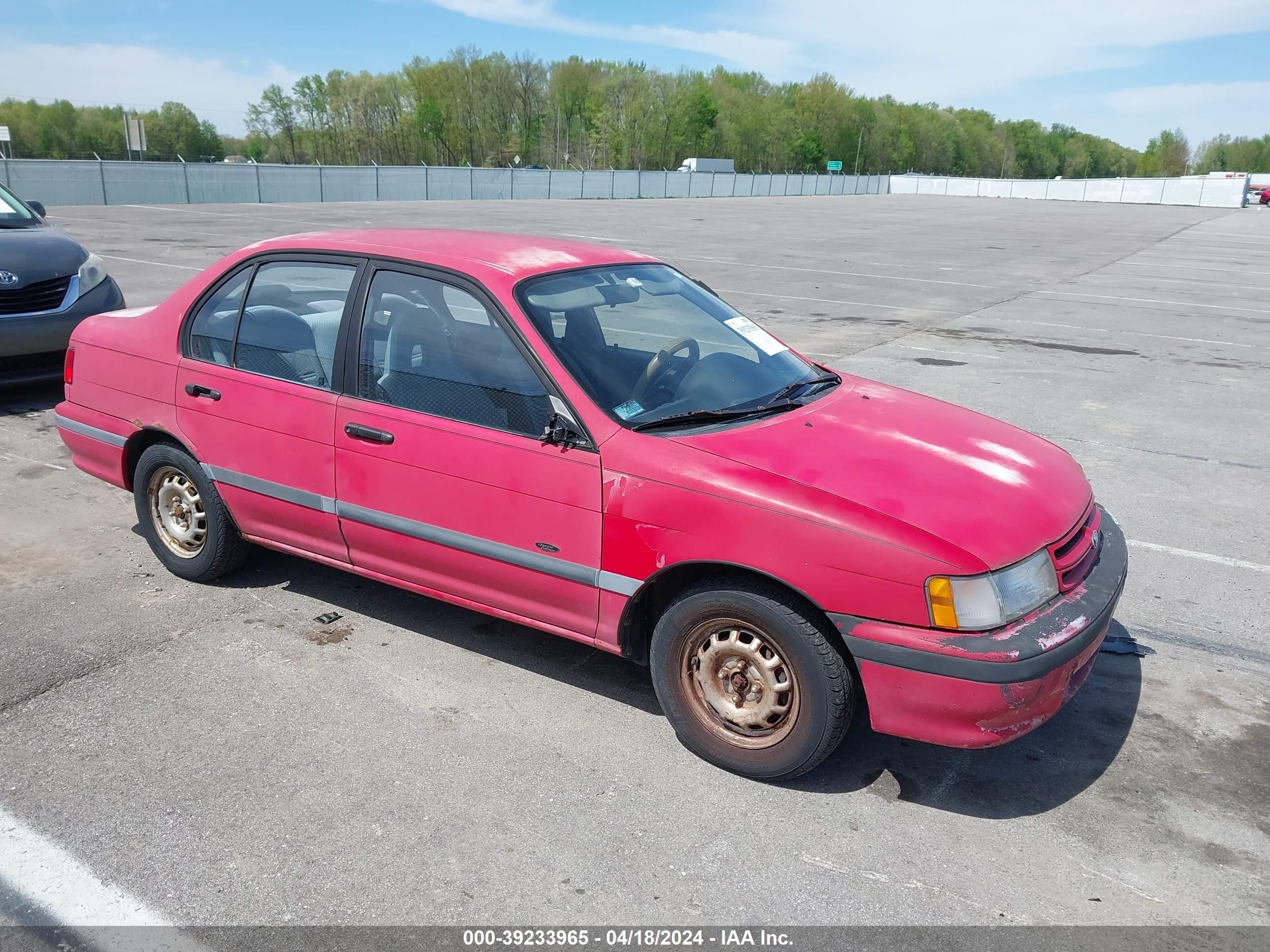 TOYOTA TERCEL 1994 jt2el43t2r0394312