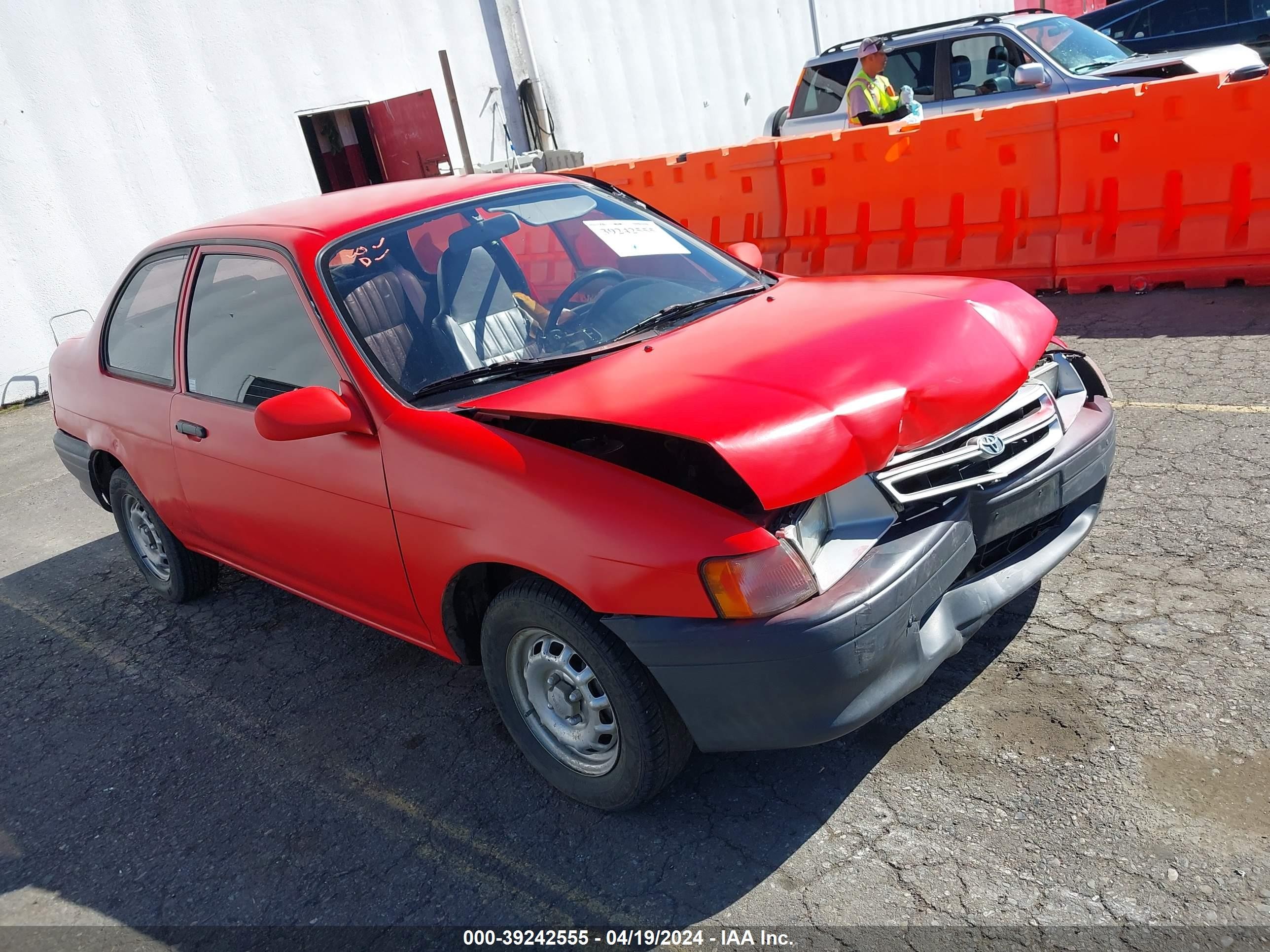 TOYOTA TERCEL 1993 jt2el46s4p0320602