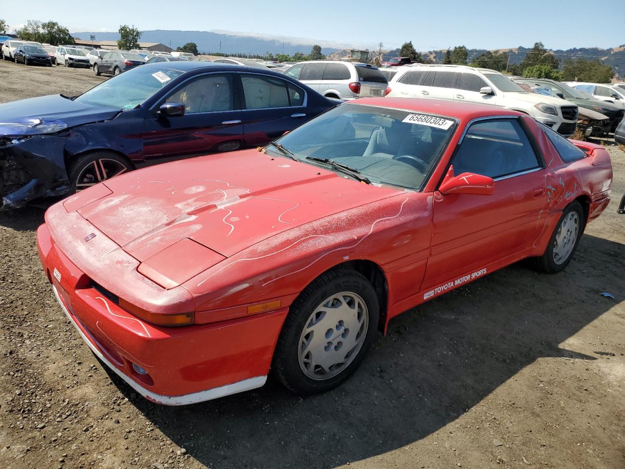 TOYOTA SUPRA 1990 jt2ma71m0l0147800