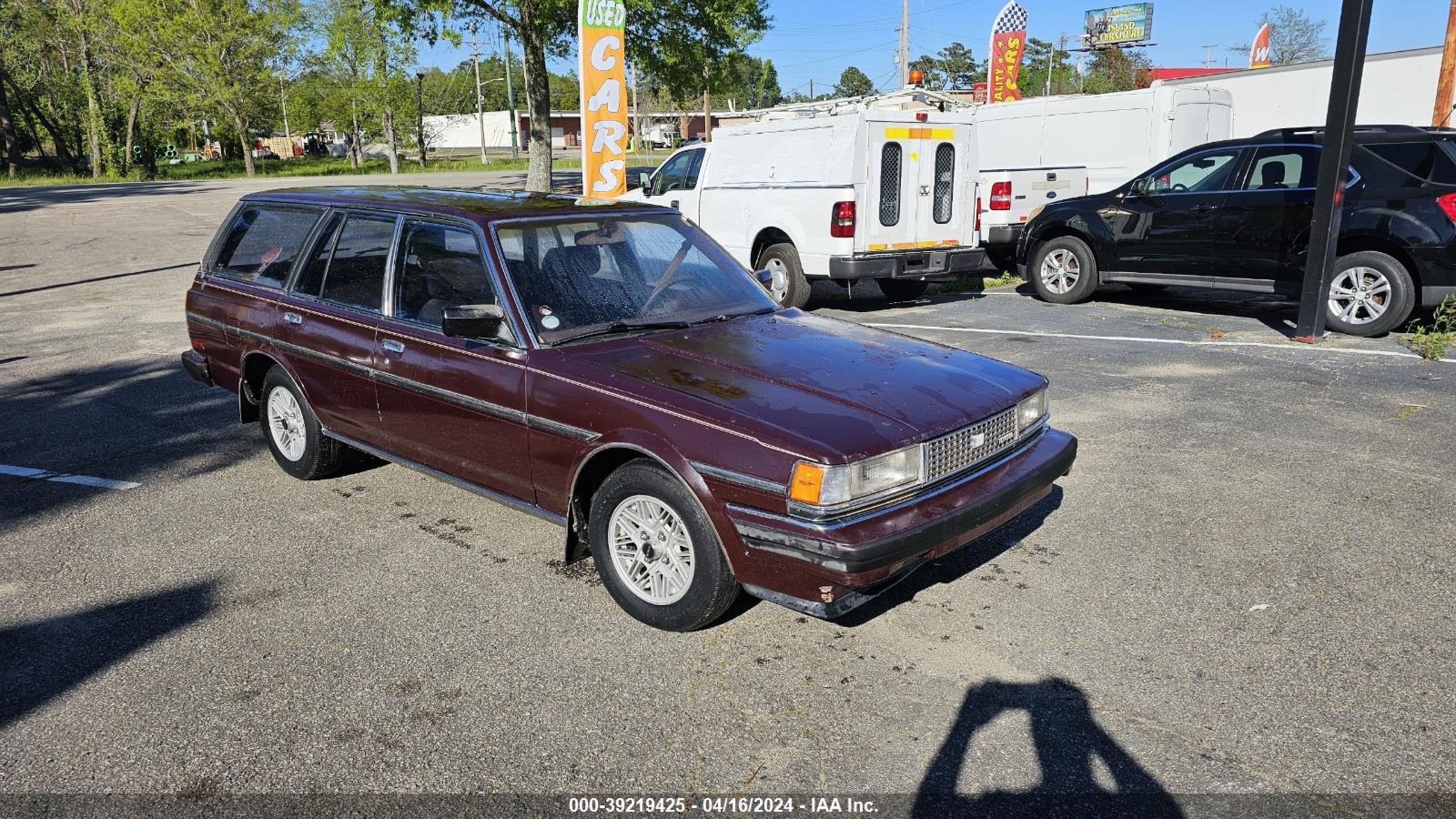 TOYOTA CRESSIDA 1985 jt2mx72w7f0002790