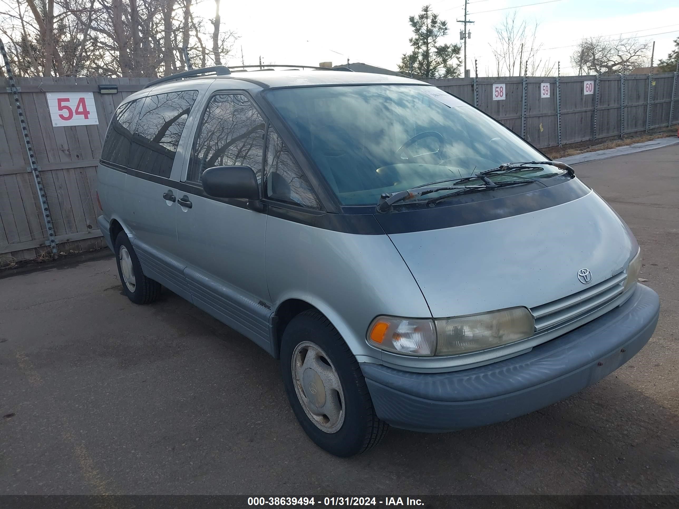 TOYOTA PREVIA 1992 jt3ac22sxn1006139