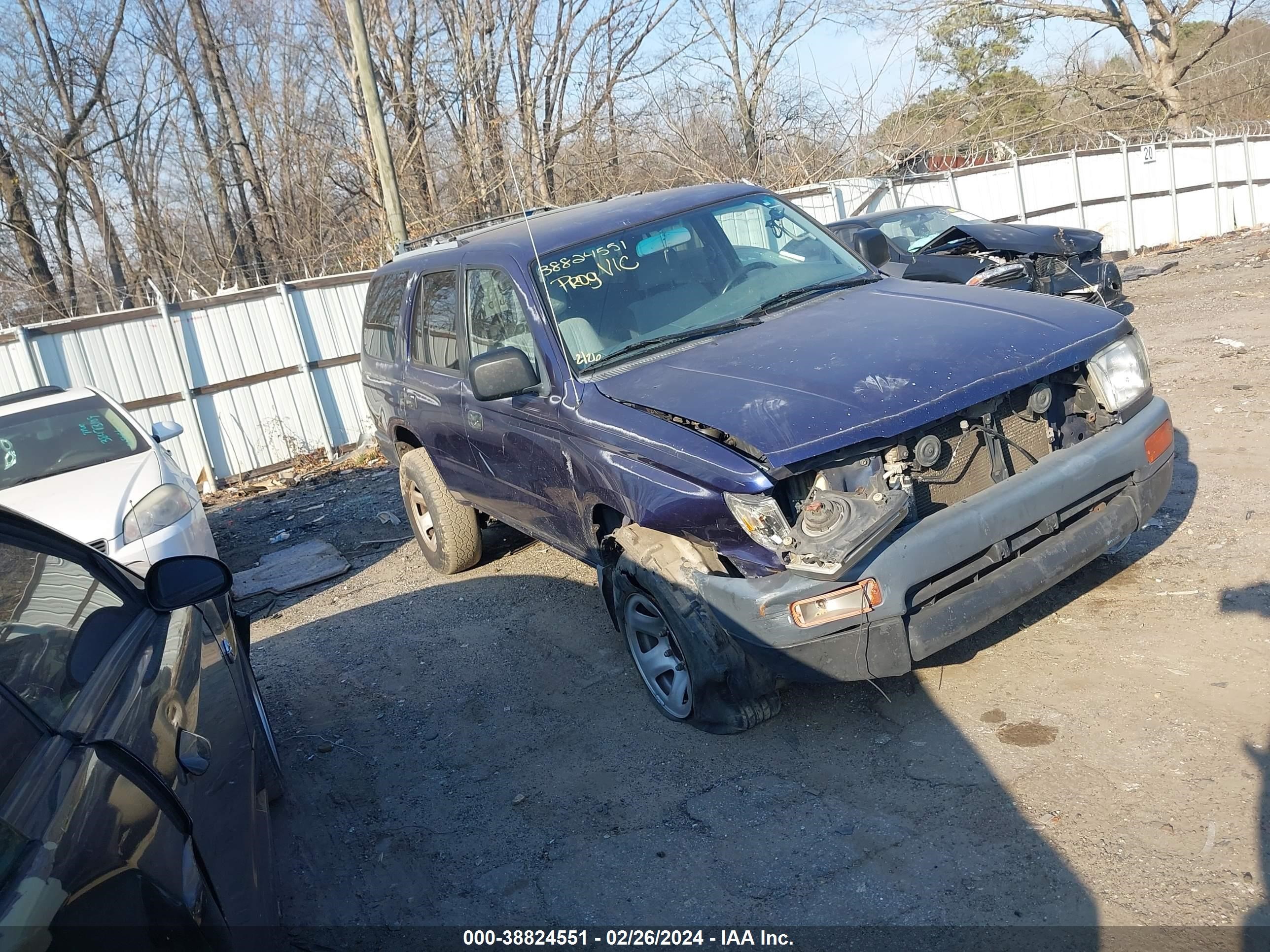 TOYOTA 4RUNNER 1996 jt3gm84r1t0003136