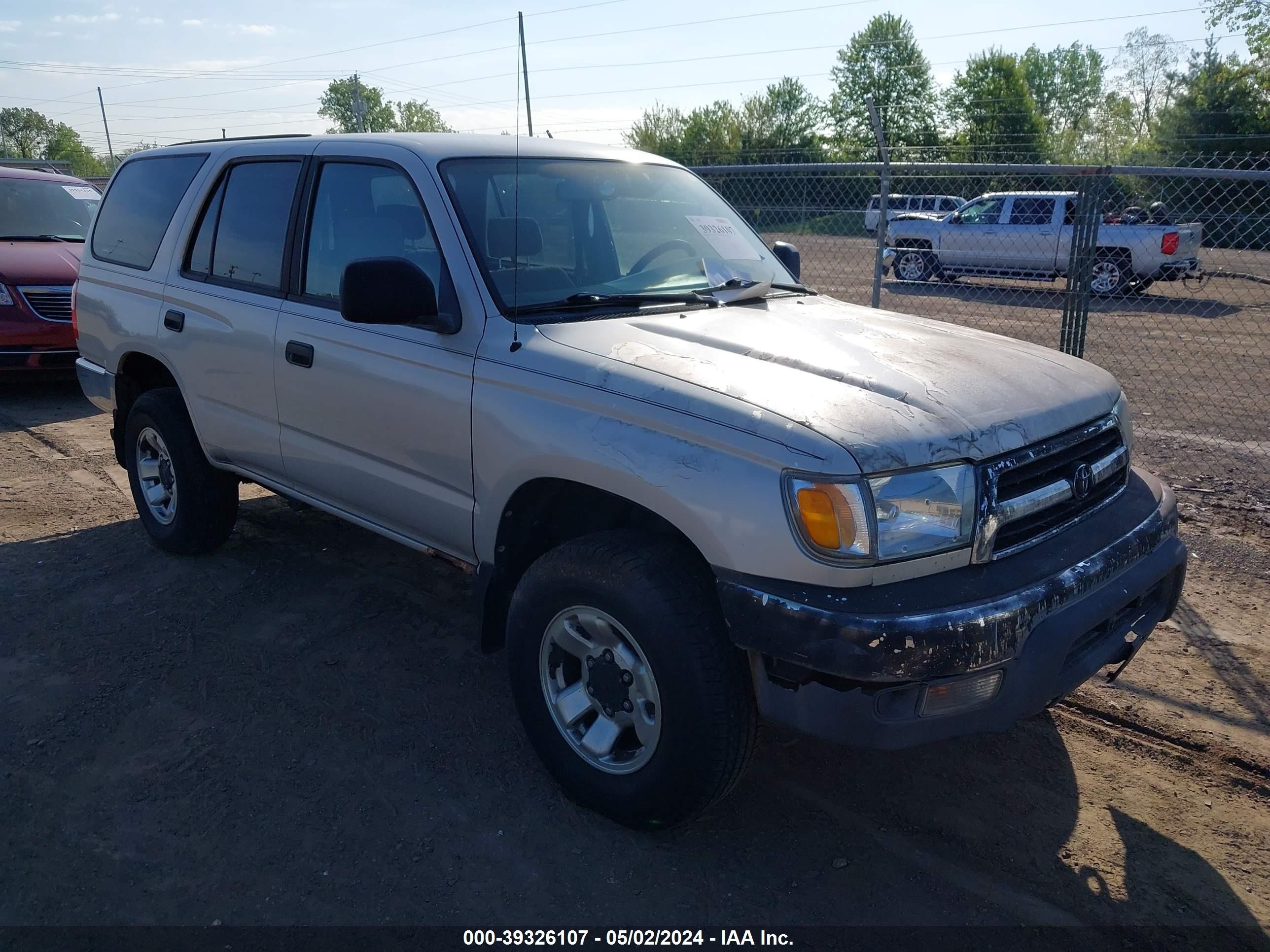 TOYOTA 4RUNNER 2000 jt3gm84r2y0063580