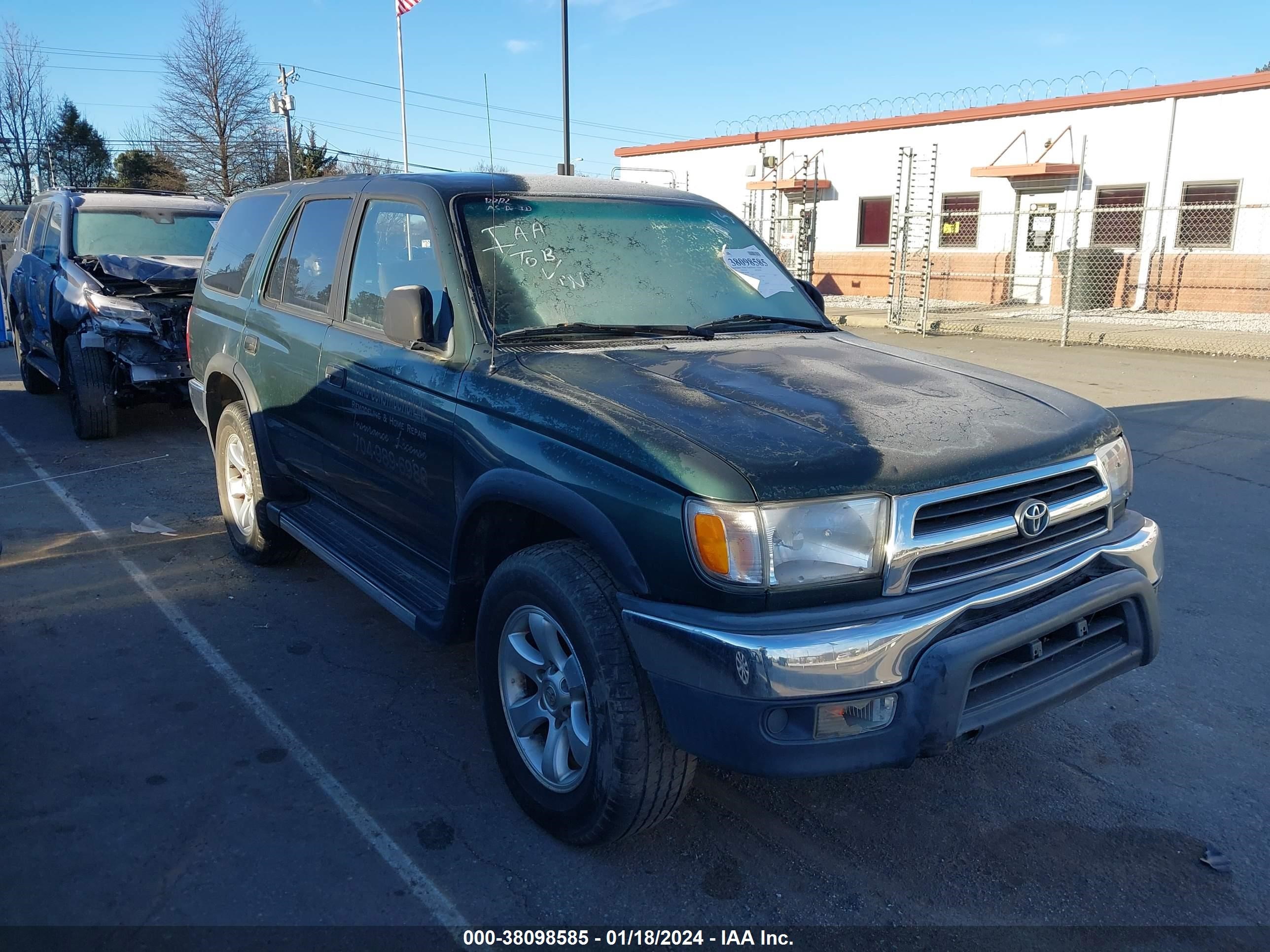 TOYOTA 4RUNNER 2000 jt3gm84r2y0063868