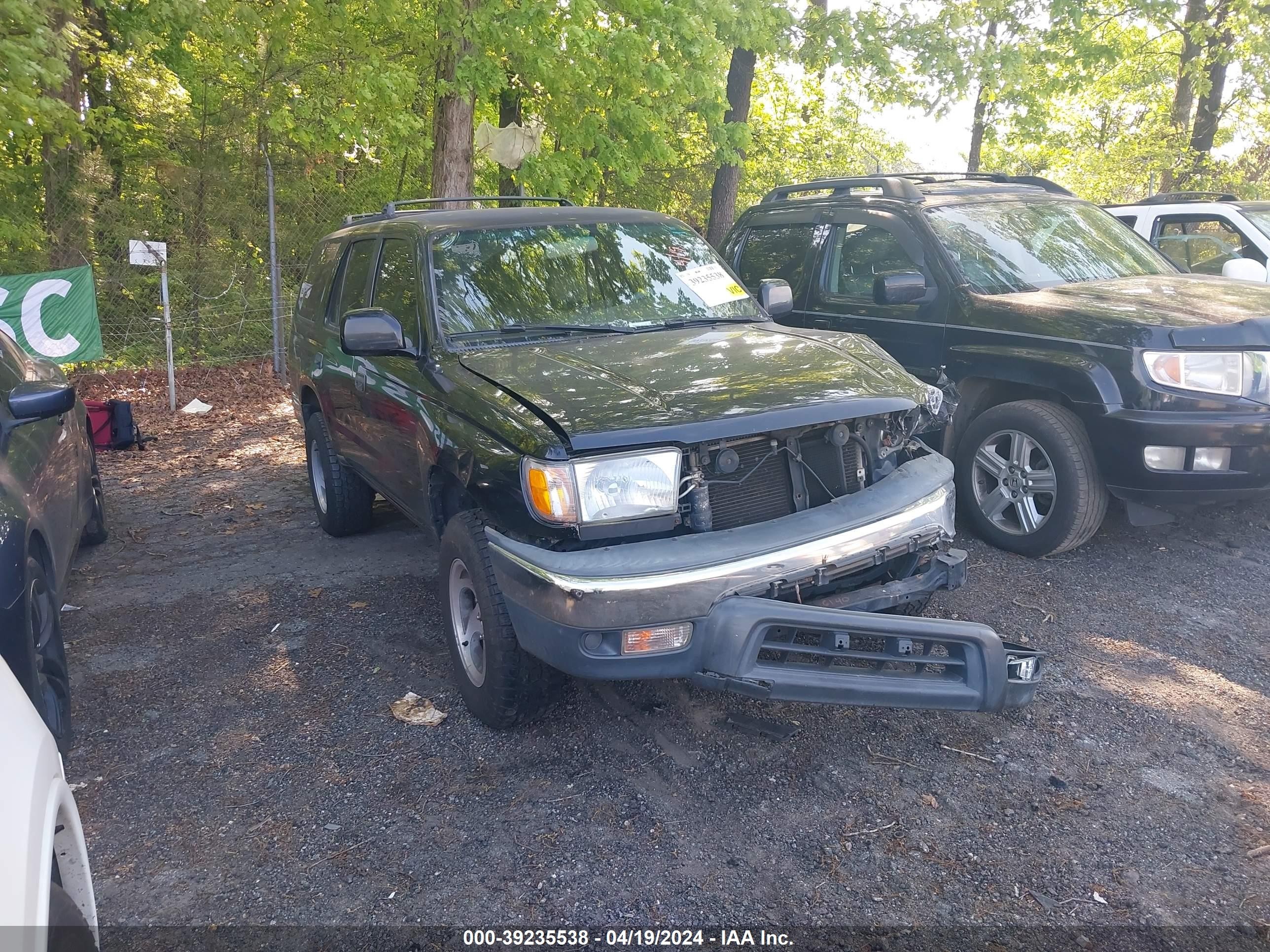 TOYOTA 4RUNNER 2000 jt3gm84r4y0060762