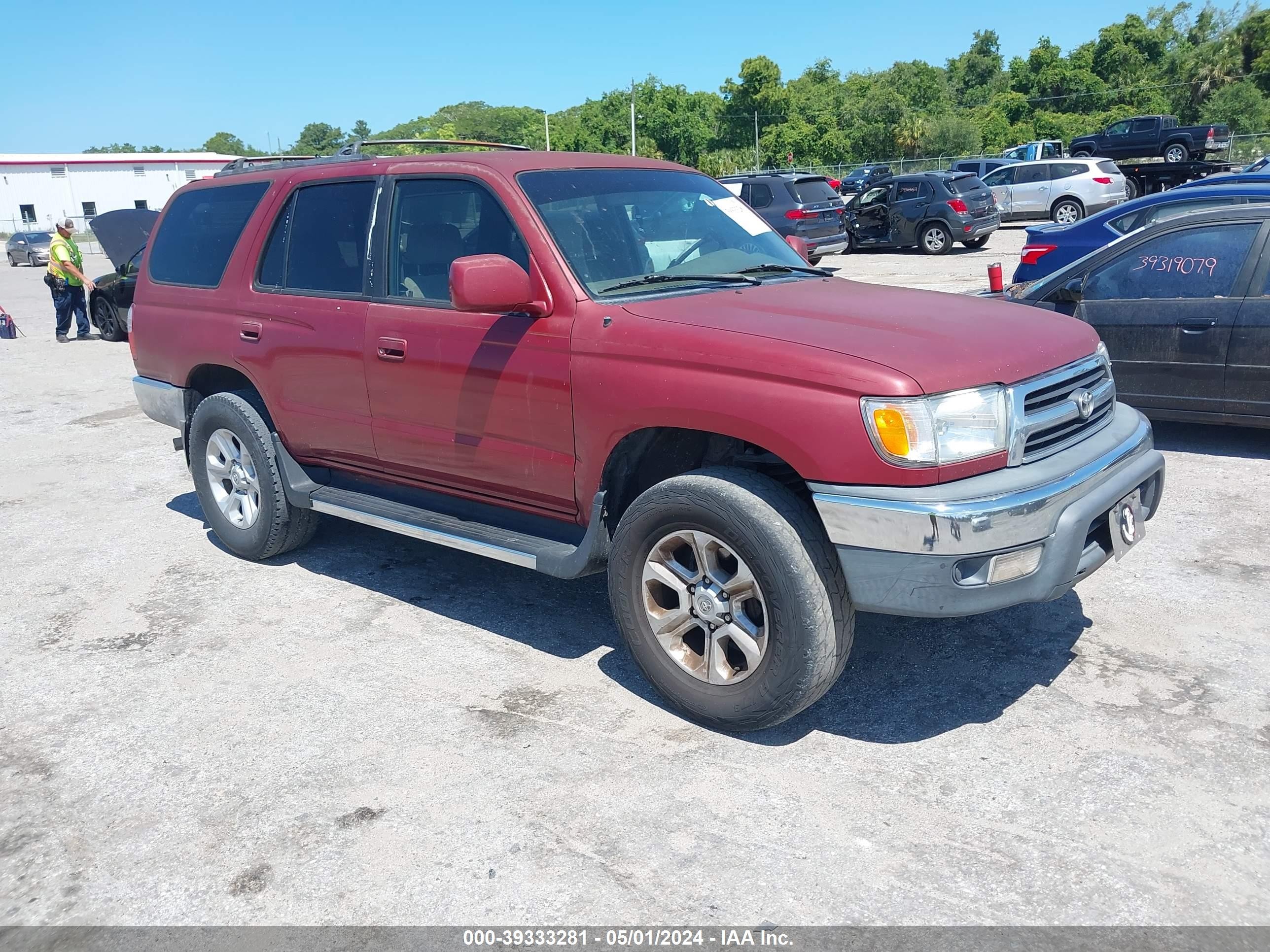 TOYOTA 4RUNNER 2000 jt3gn86r5y0140453