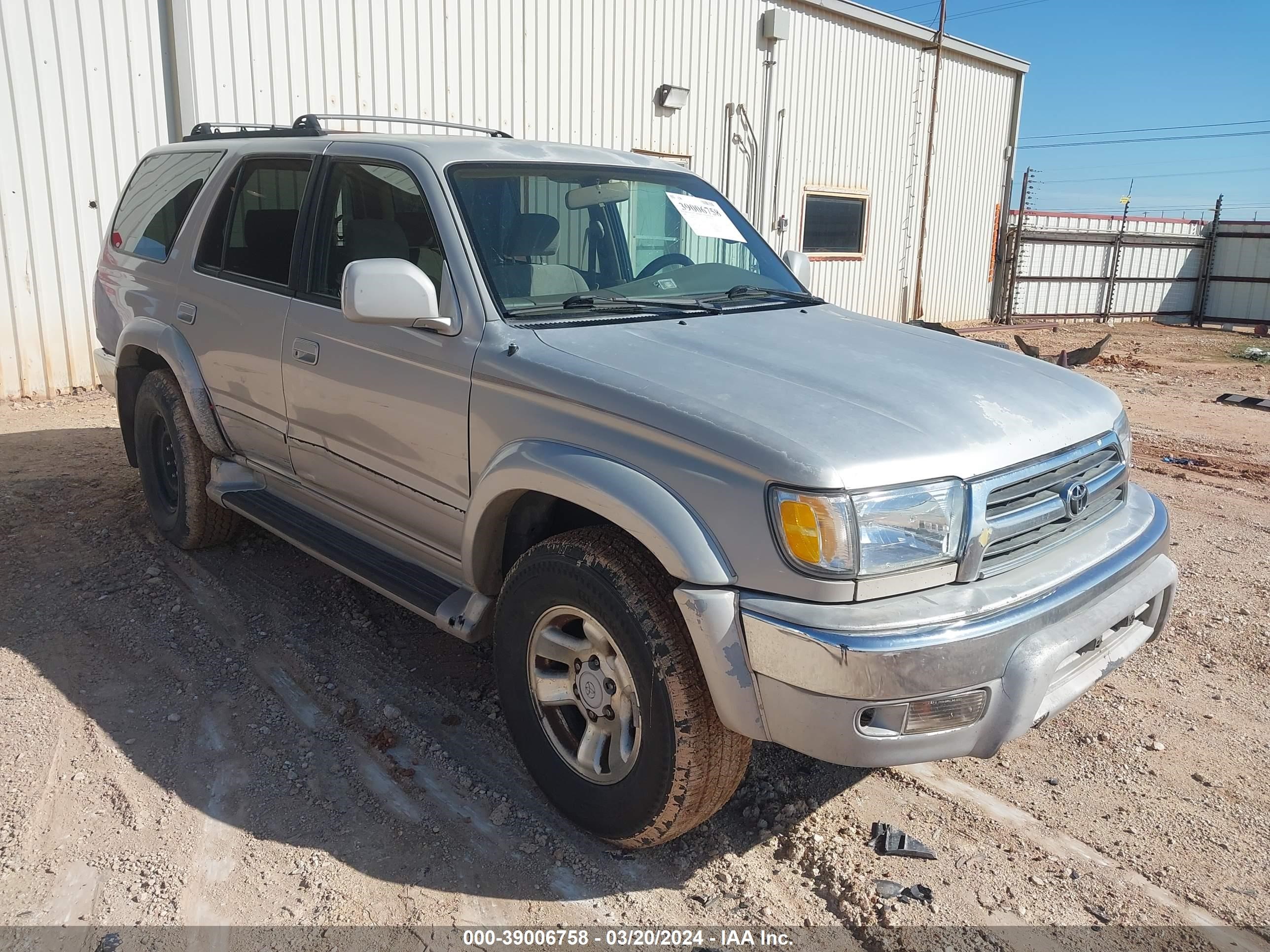 TOYOTA 4RUNNER 2000 jt3gn86rxy0159337