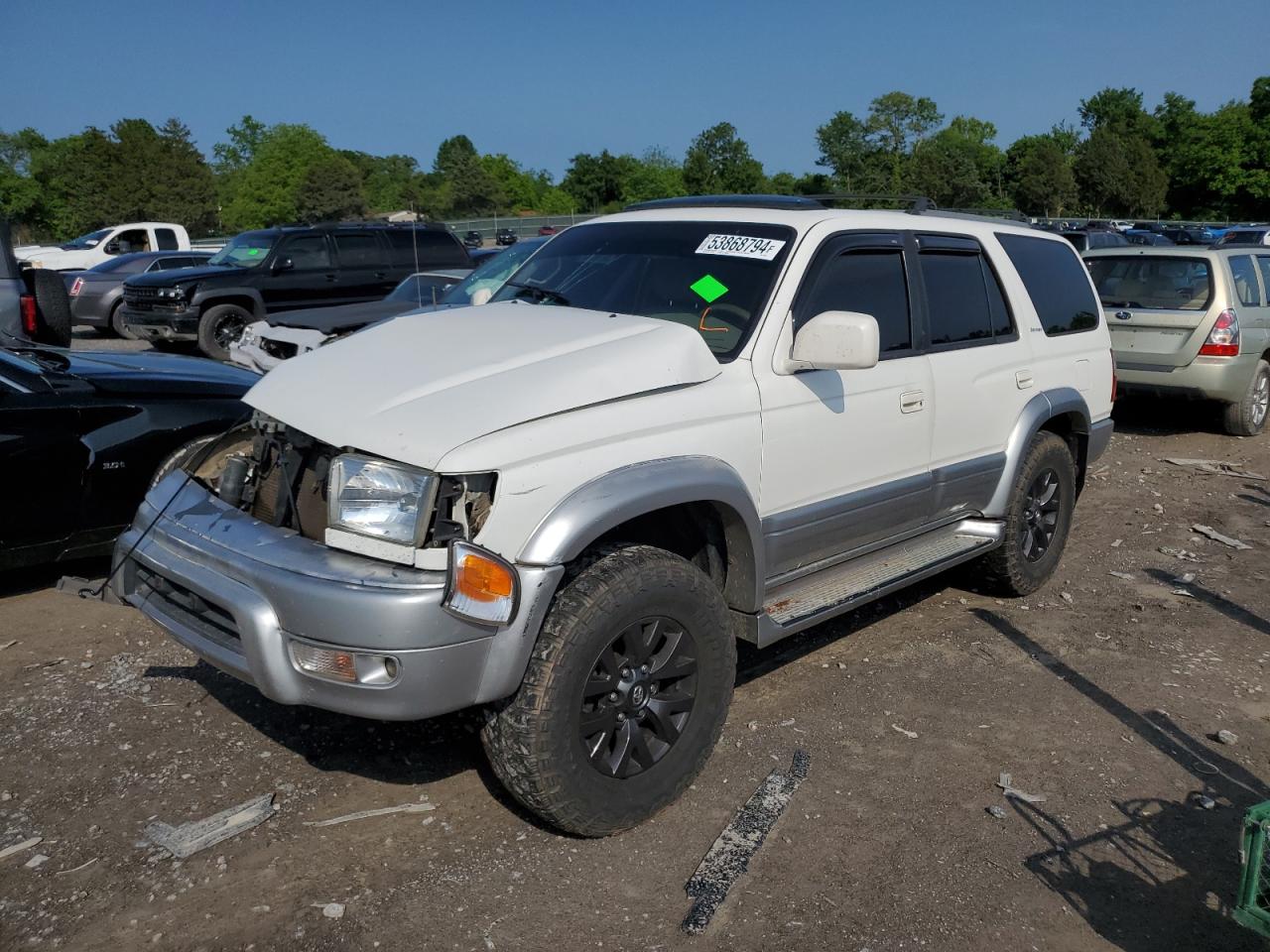 TOYOTA 4RUNNER 2000 jt3gn87r6y0167188