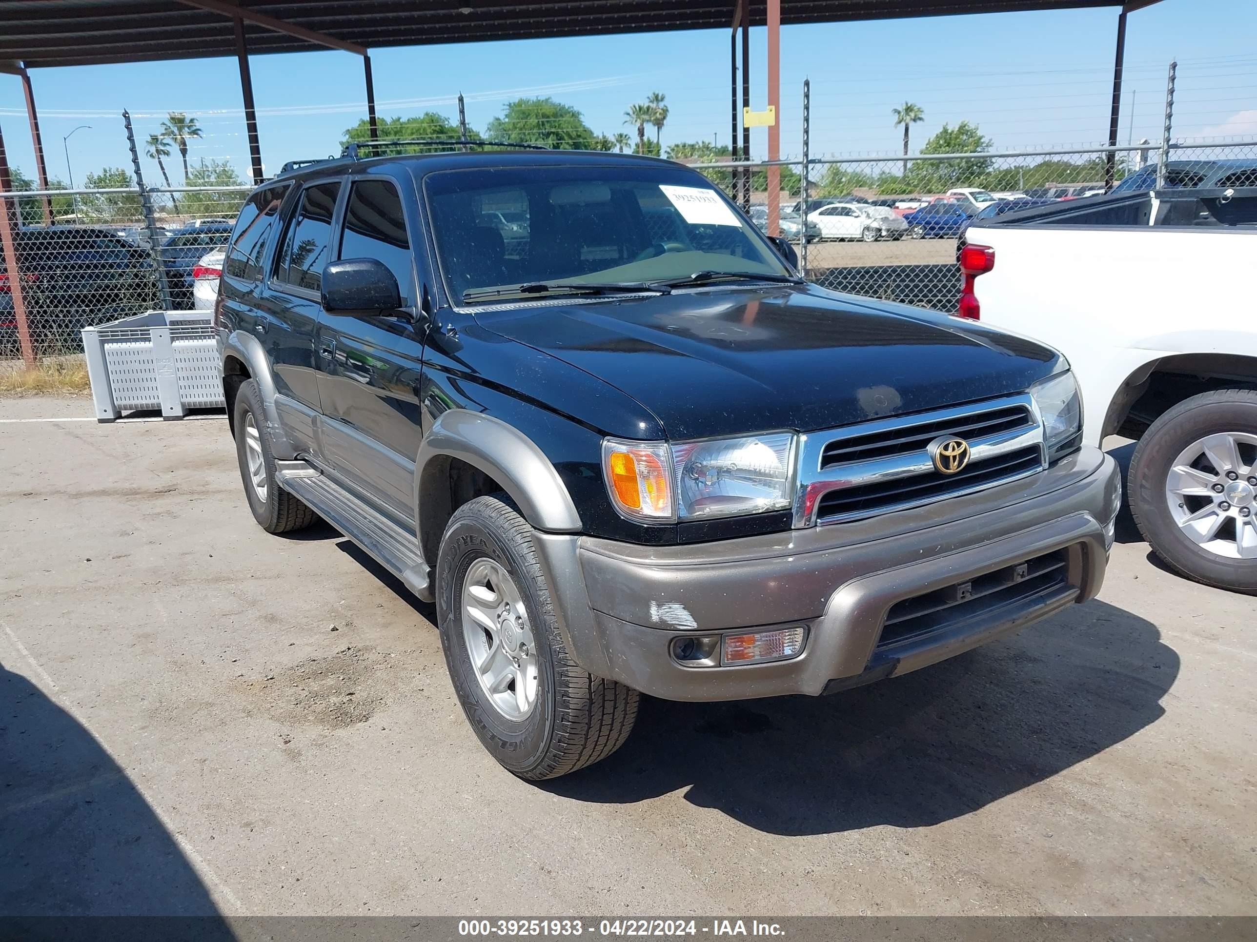 TOYOTA 4RUNNER 2000 jt3gn87r9y0158470