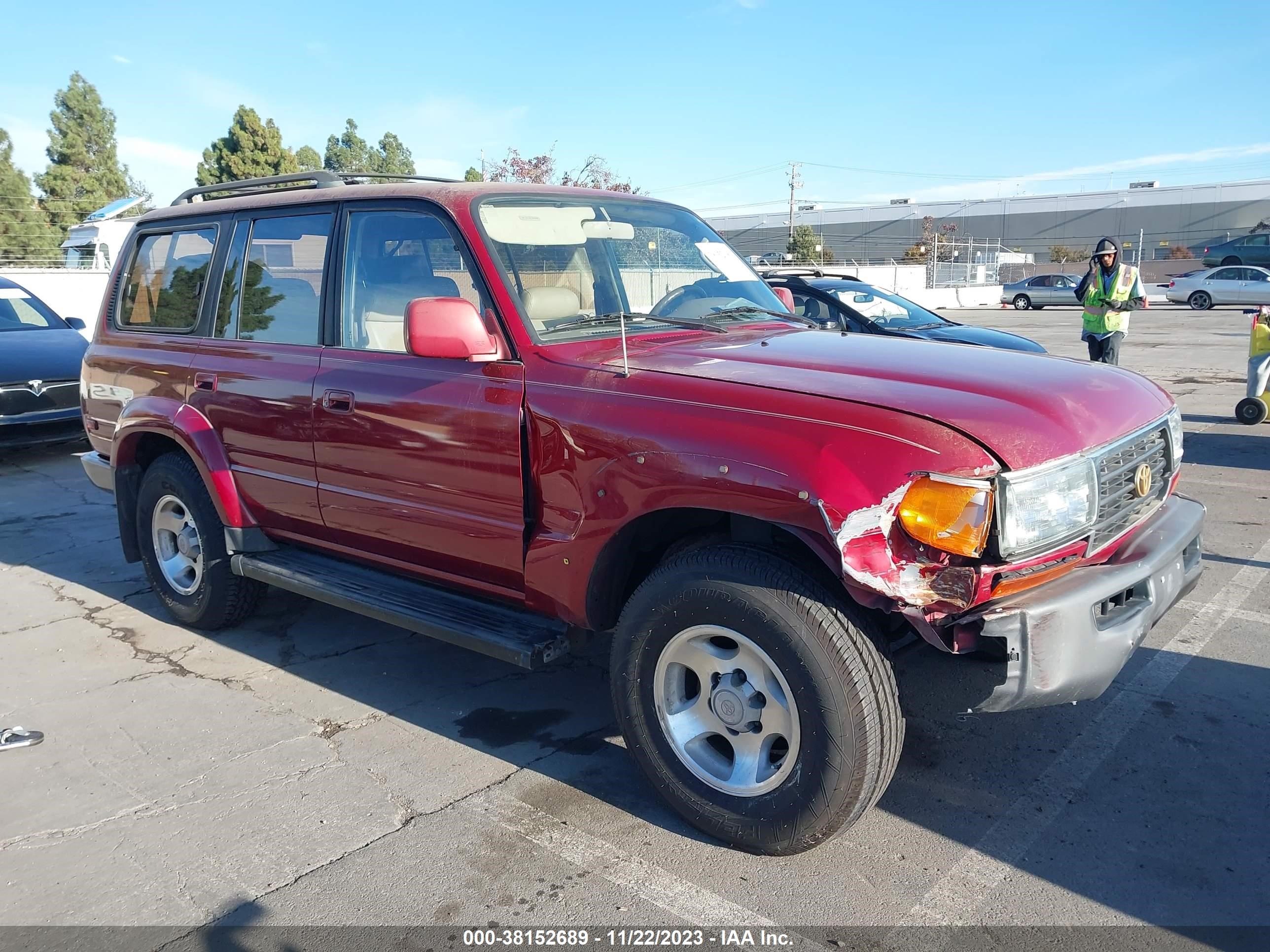 TOYOTA LAND CRUISER 1997 jt3hj85j8v0166004