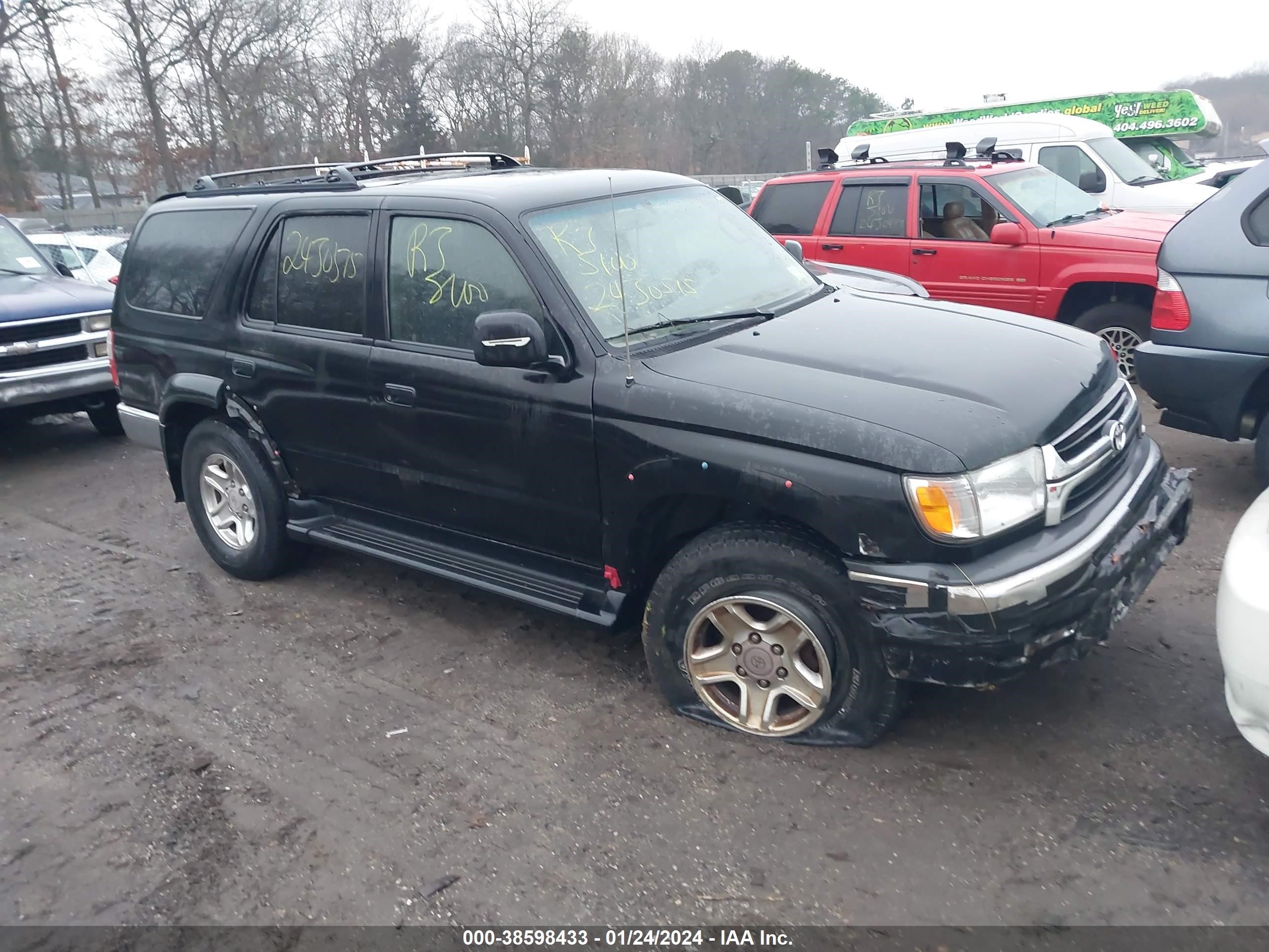 TOYOTA 4RUNNER 2002 jt3hn86r020377217