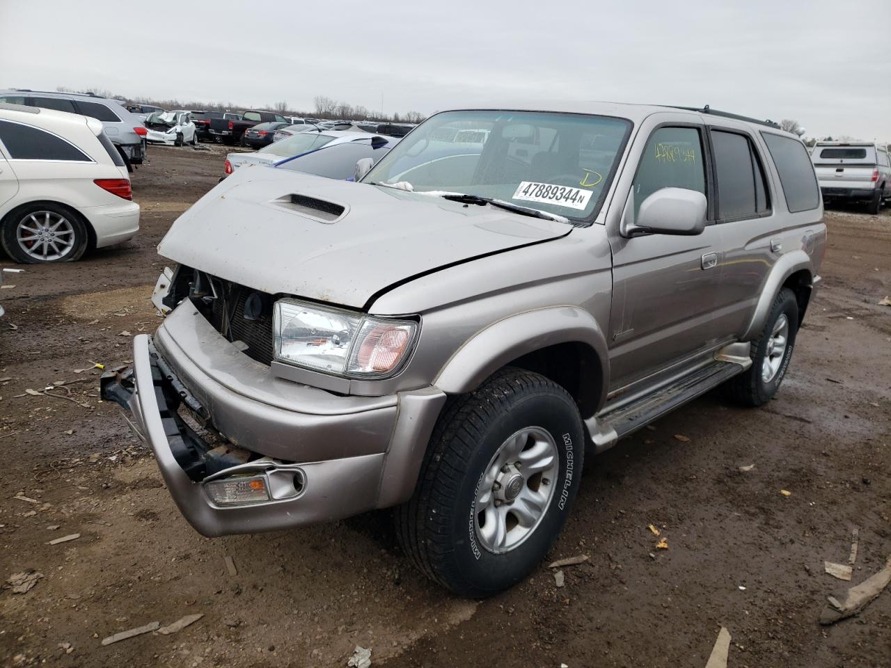 TOYOTA 4RUNNER 2002 jt3hn86r020390727