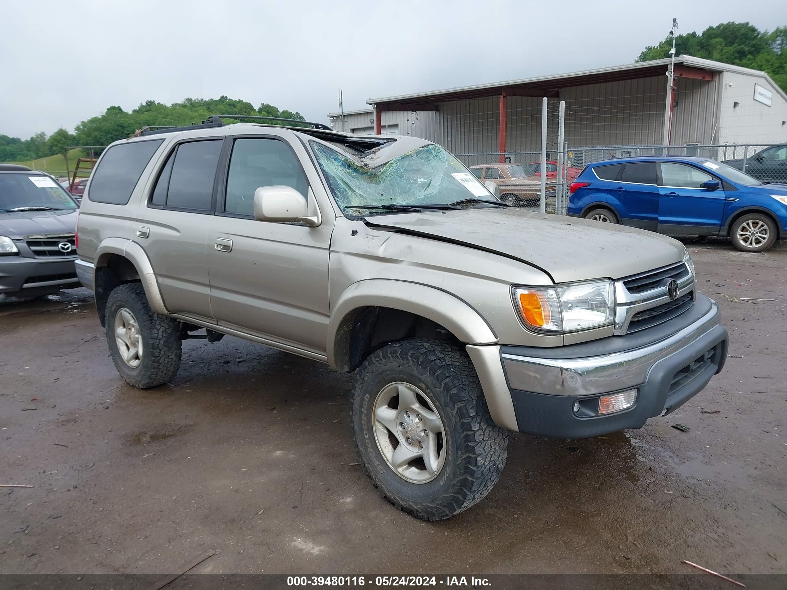 TOYOTA 4RUNNER 2002 jt3hn86r029069752