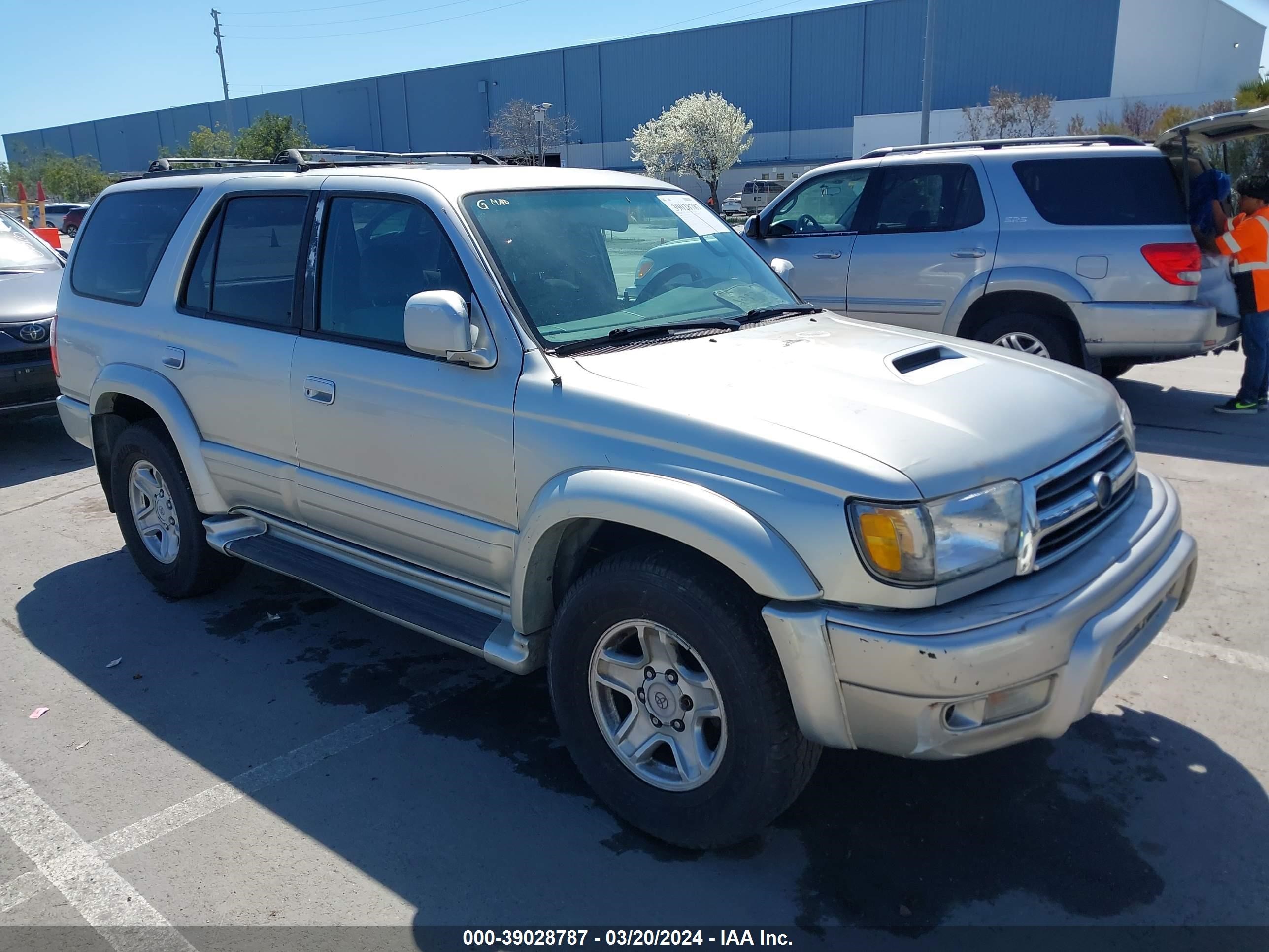 TOYOTA 4RUNNER 2000 jt3hn86r0y0323859