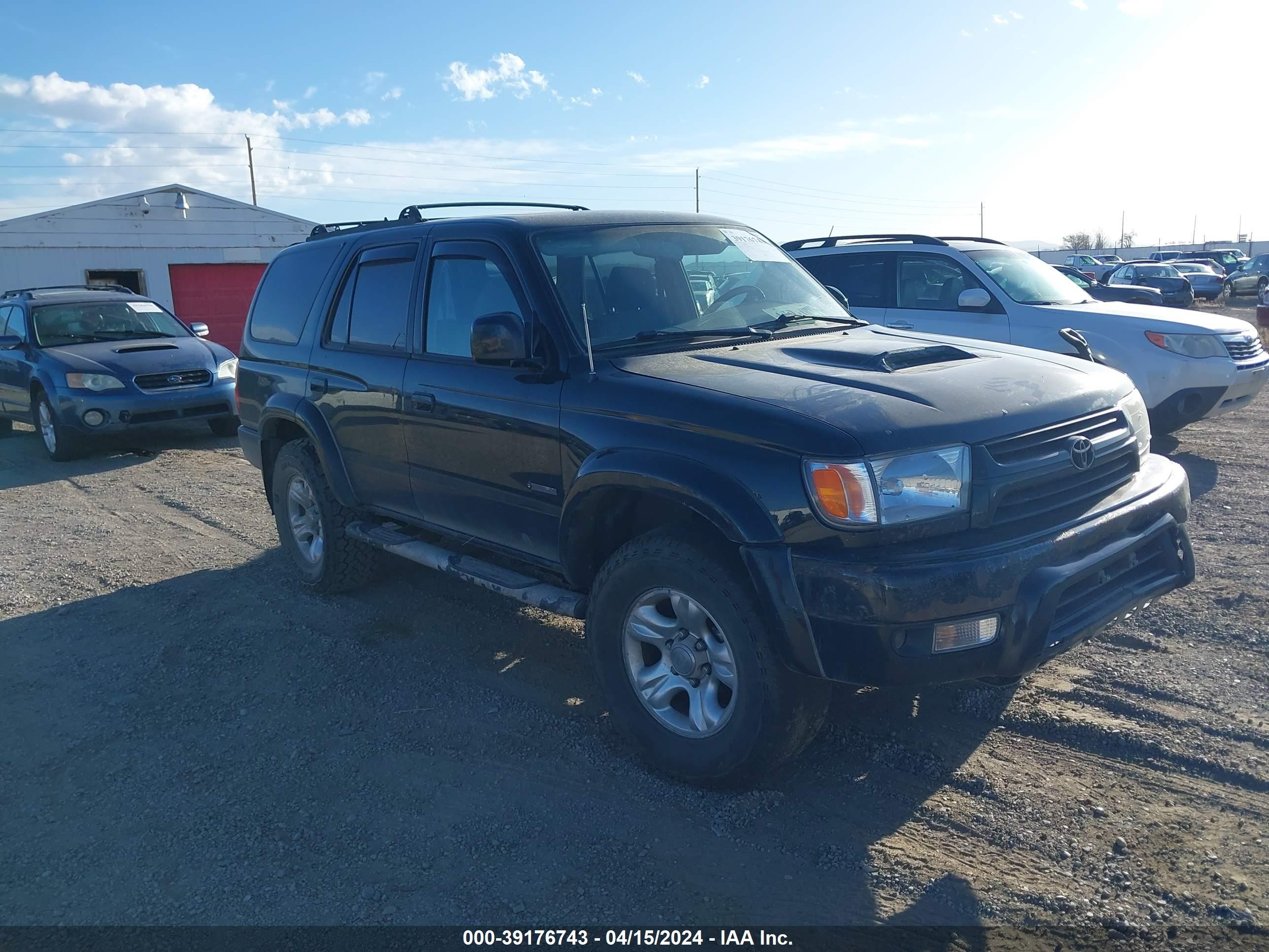 TOYOTA 4RUNNER 2002 jt3hn86r120386895