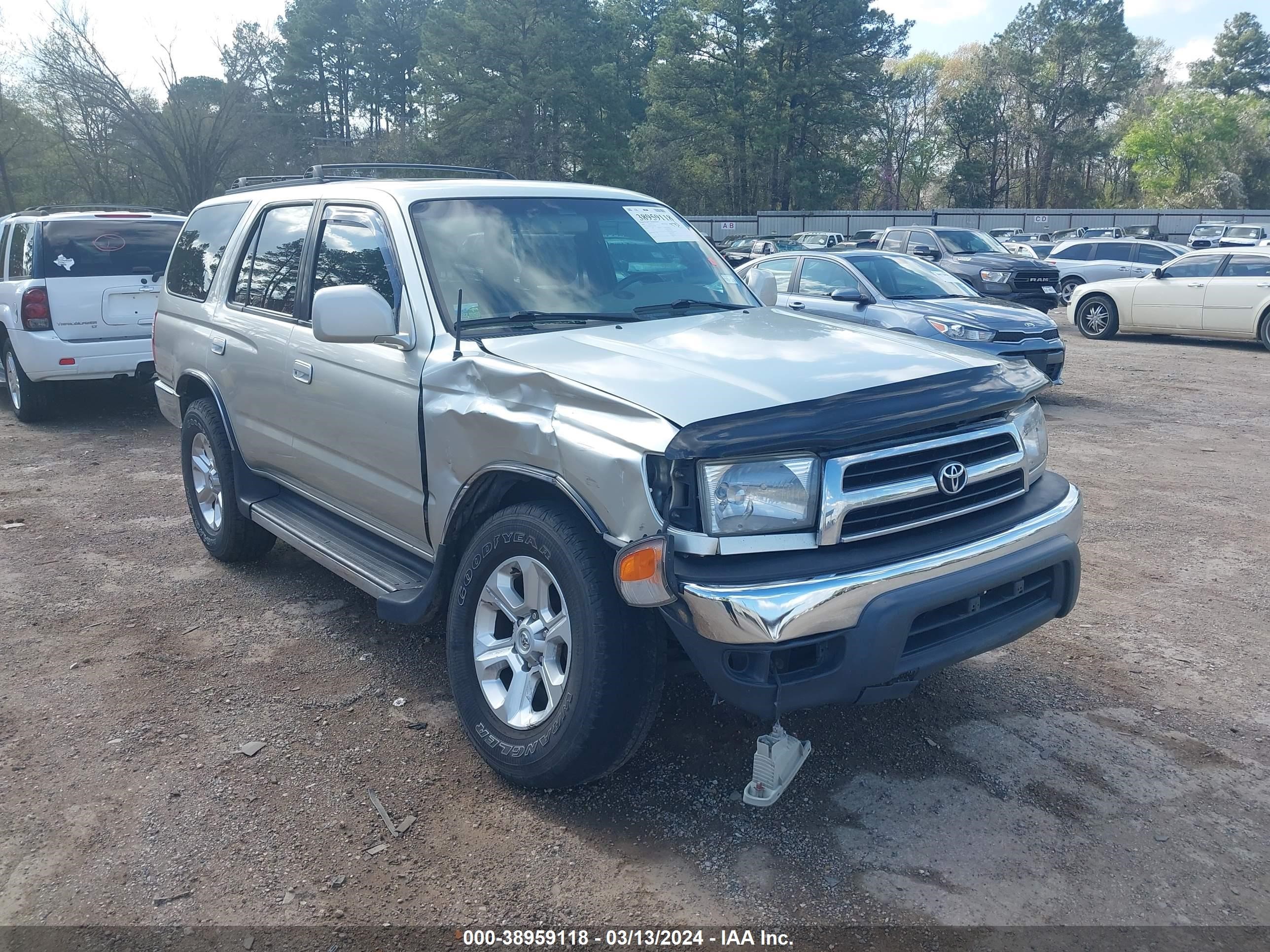 TOYOTA 4RUNNER 2000 jt3hn86r1y0263381