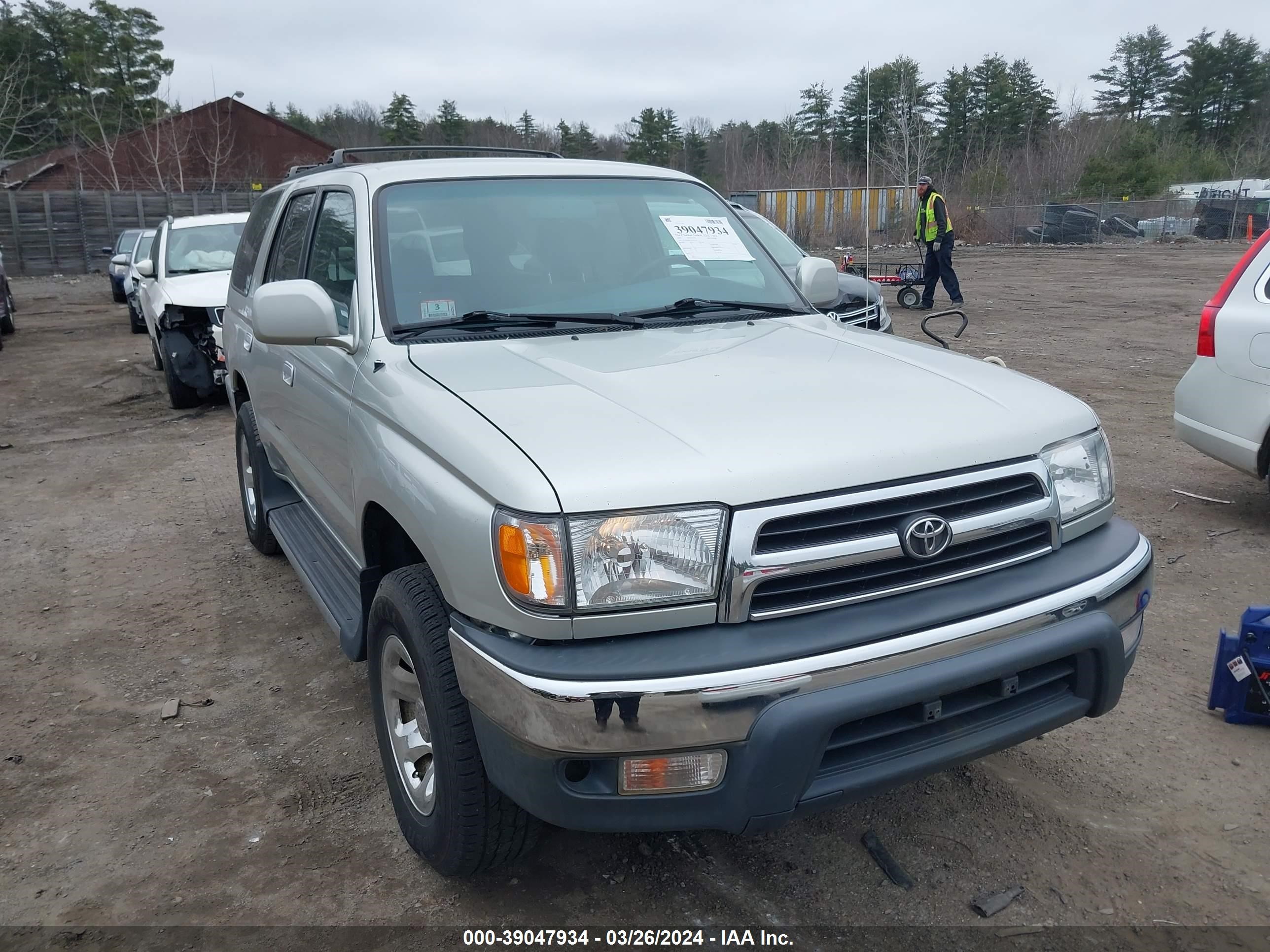 TOYOTA 4RUNNER 2000 jt3hn86r2y0294199