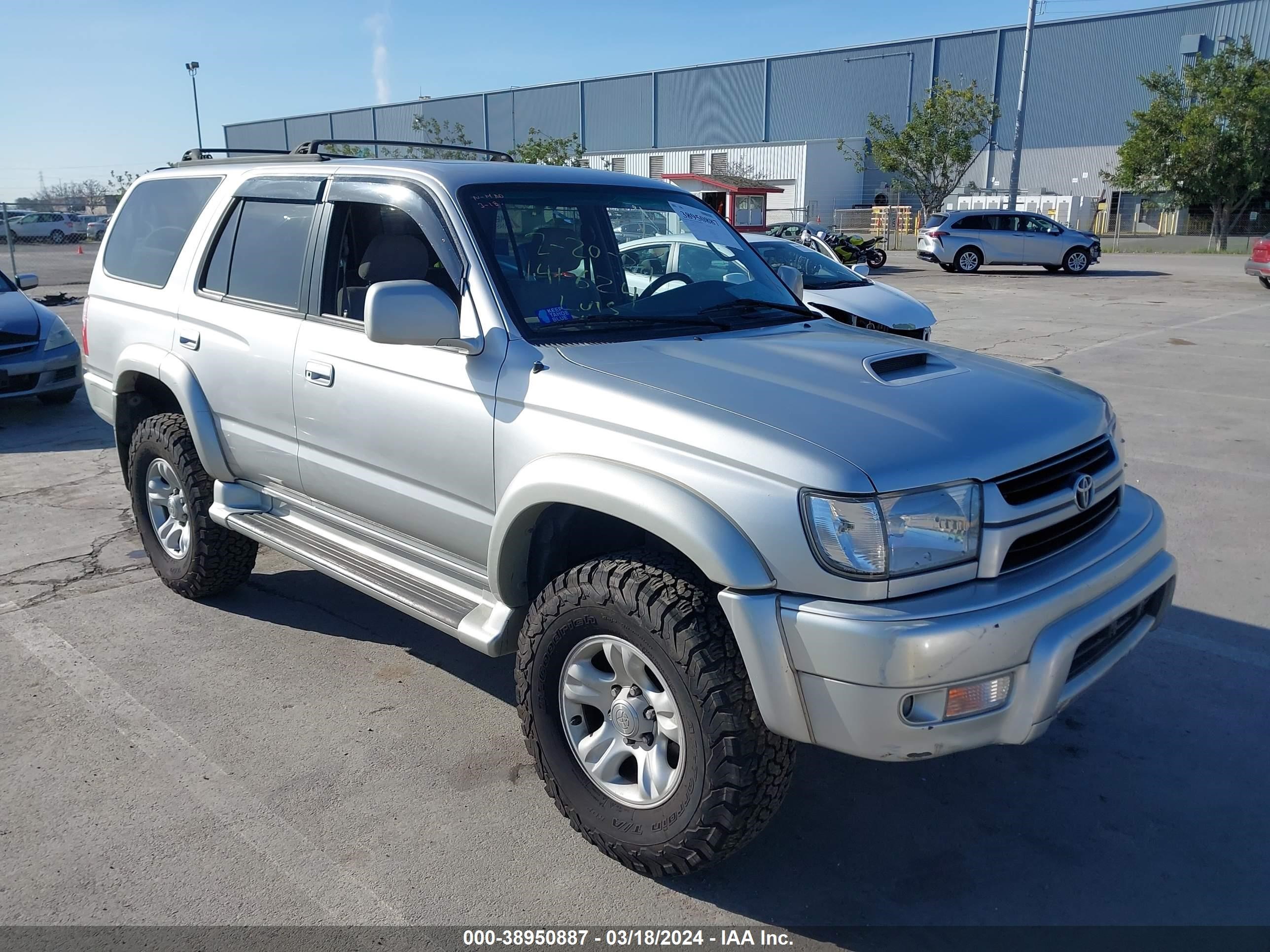 TOYOTA 4RUNNER 2001 jt3hn86r410344302