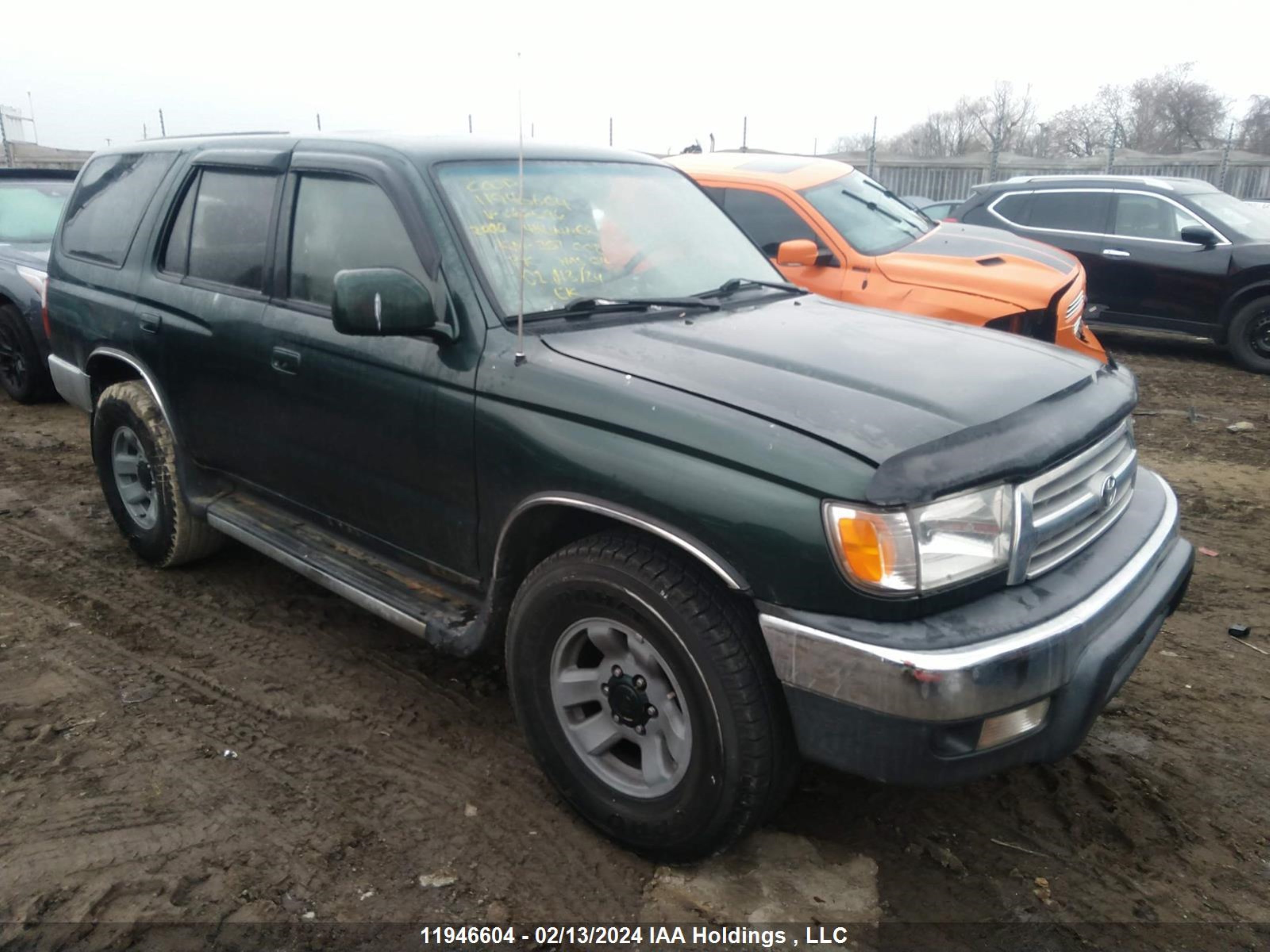 TOYOTA 4RUNNER 2000 jt3hn86r4y0266596