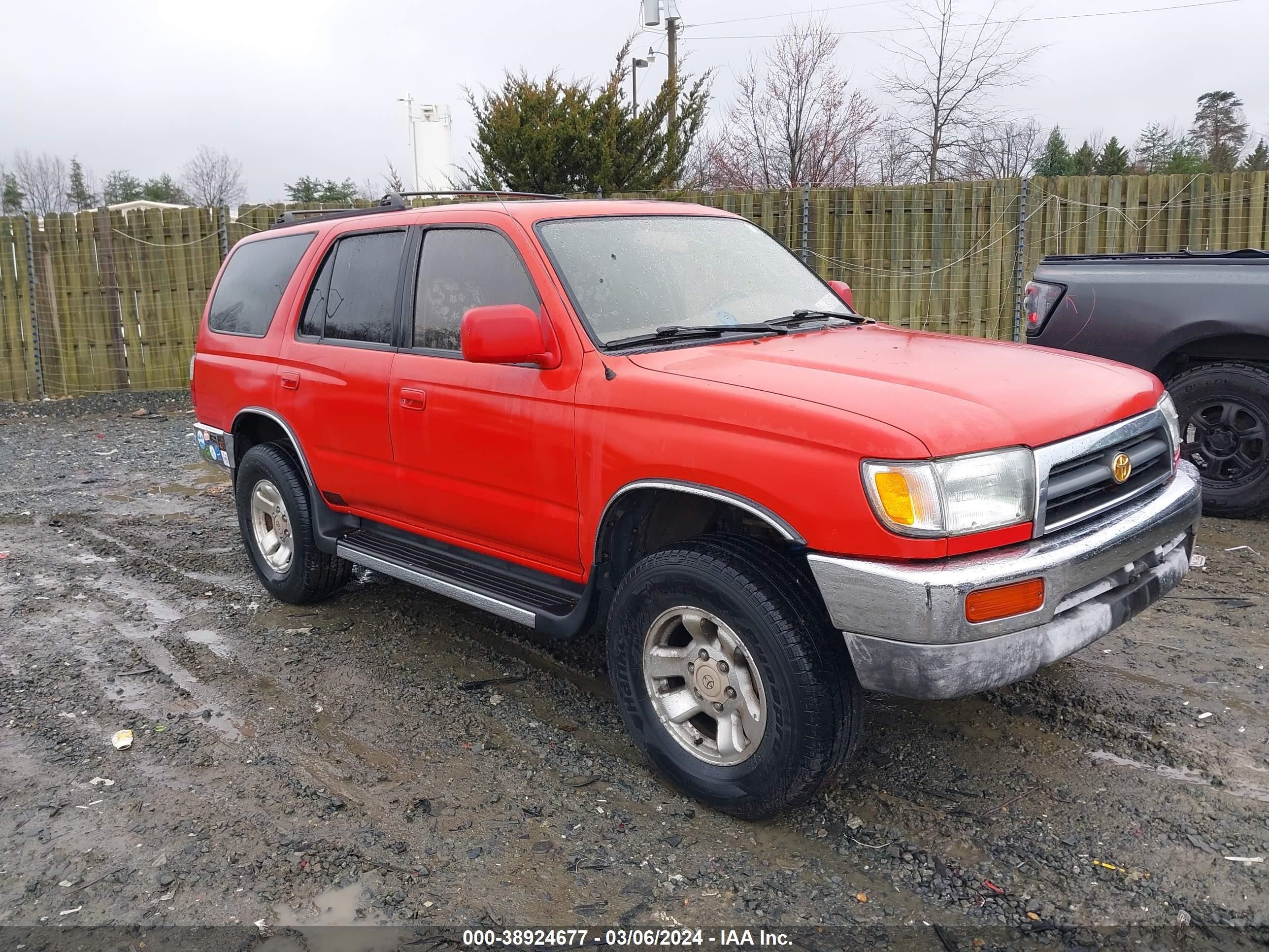 TOYOTA 4RUNNER 1996 jt3hn86r5t0045095