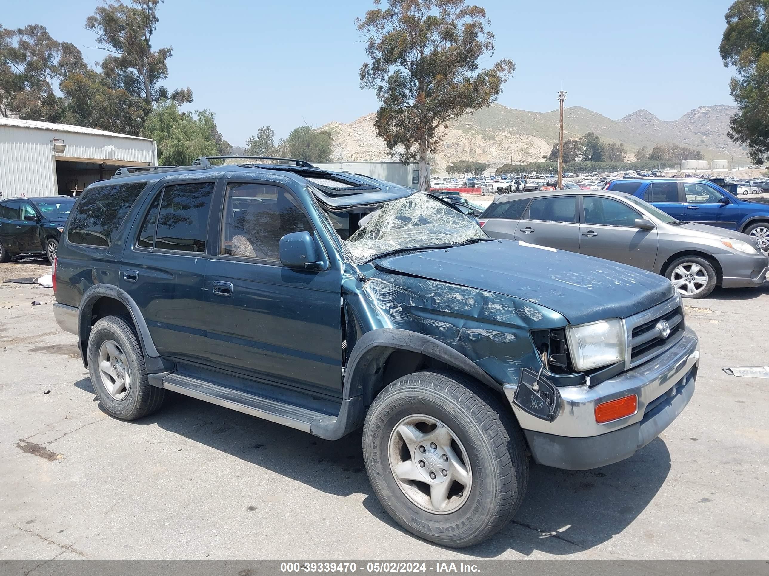 TOYOTA 4RUNNER 1996 jt3hn86r6t0037443