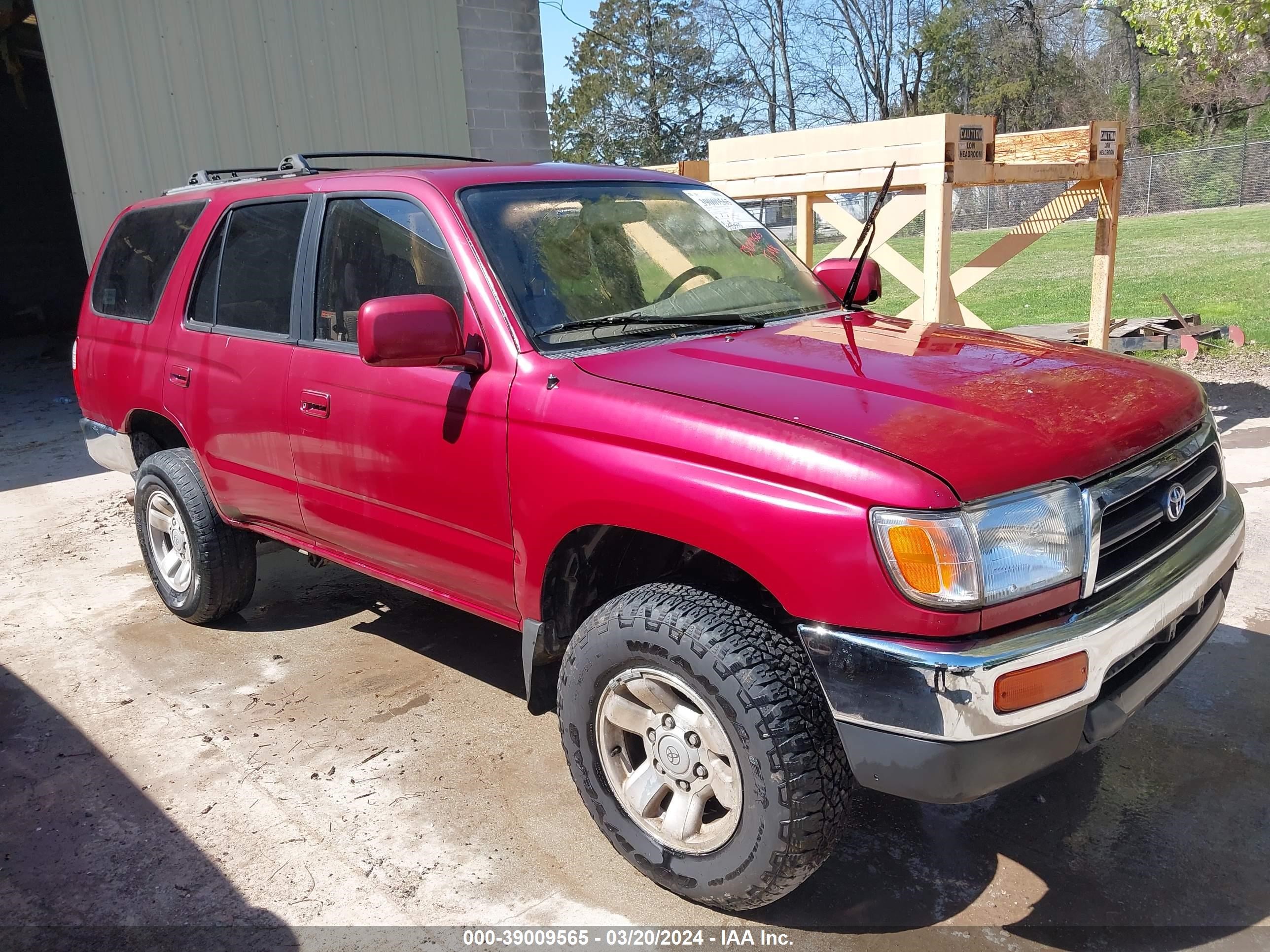 TOYOTA 4RUNNER 1997 jt3hn86r6v0071398