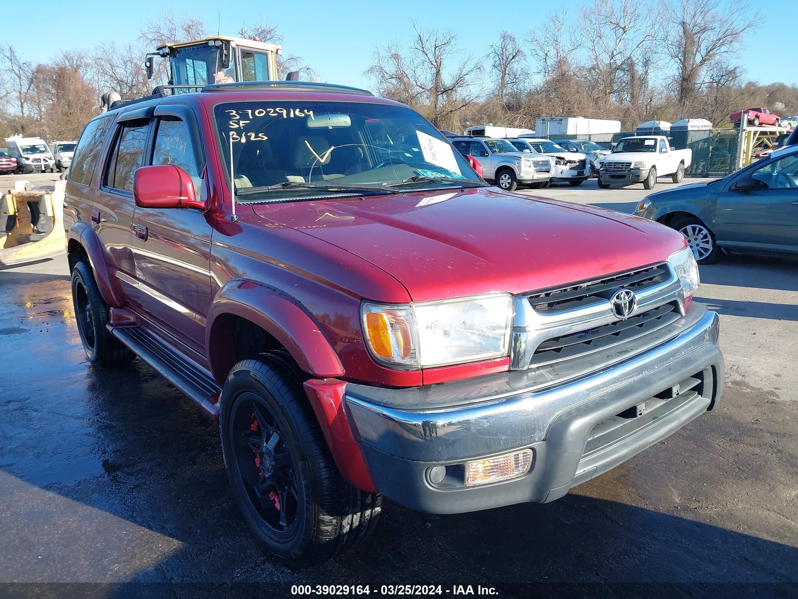 TOYOTA 4RUNNER 2002 jt3hn86r929071628