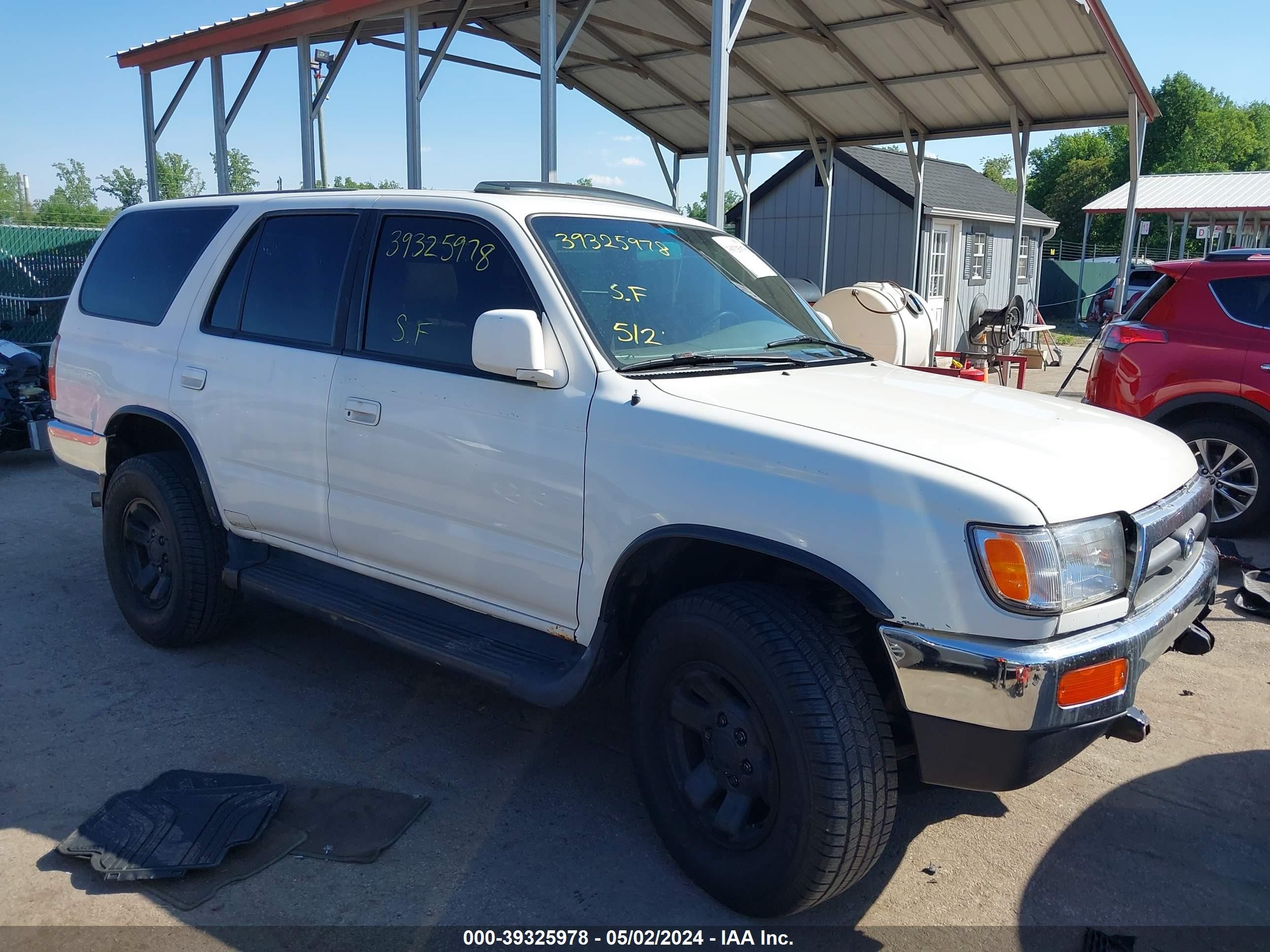 TOYOTA 4RUNNER 1998 jt3hn86r9w0174509