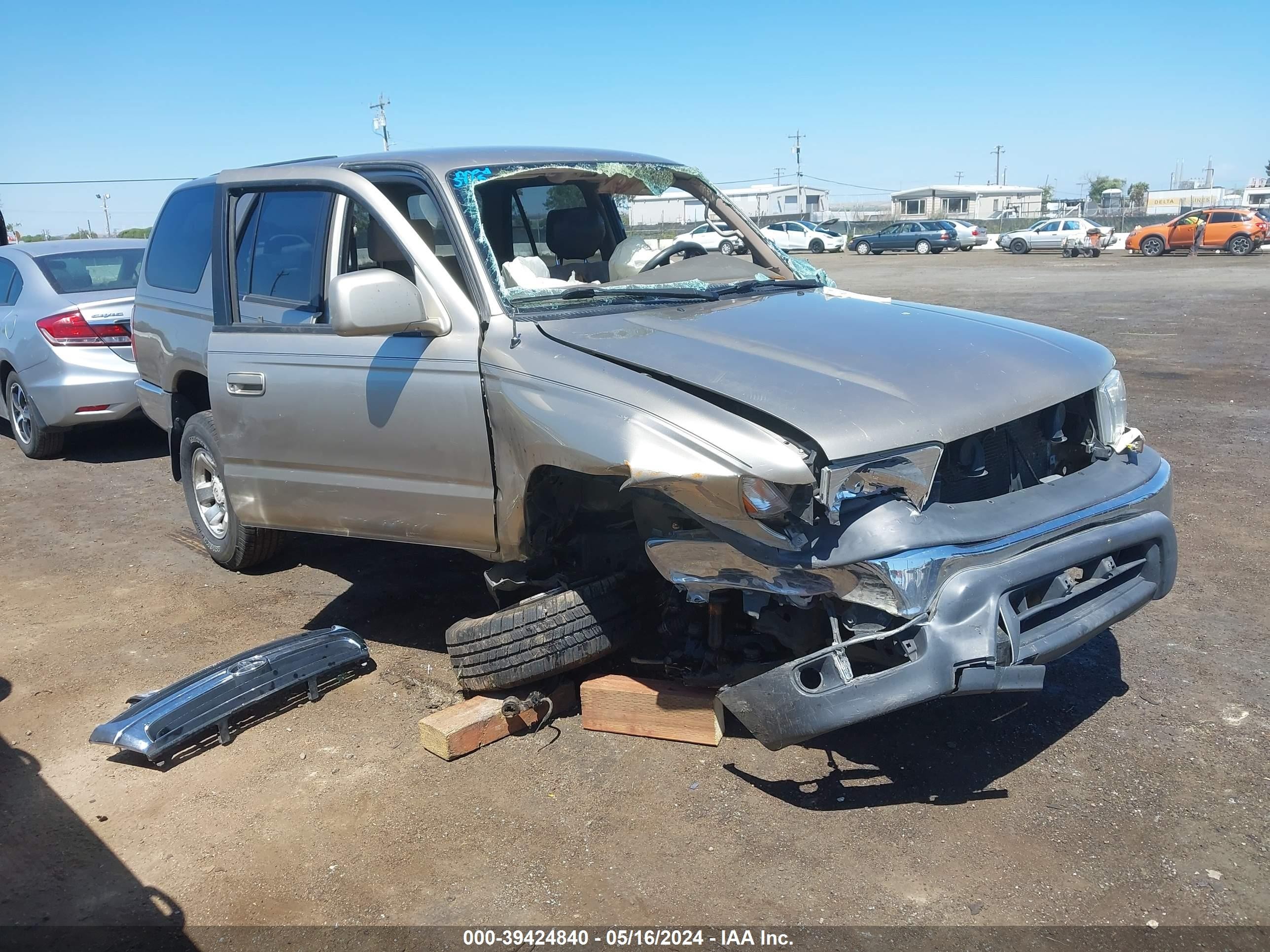 TOYOTA 4RUNNER 2002 jt3hn86rx20375636