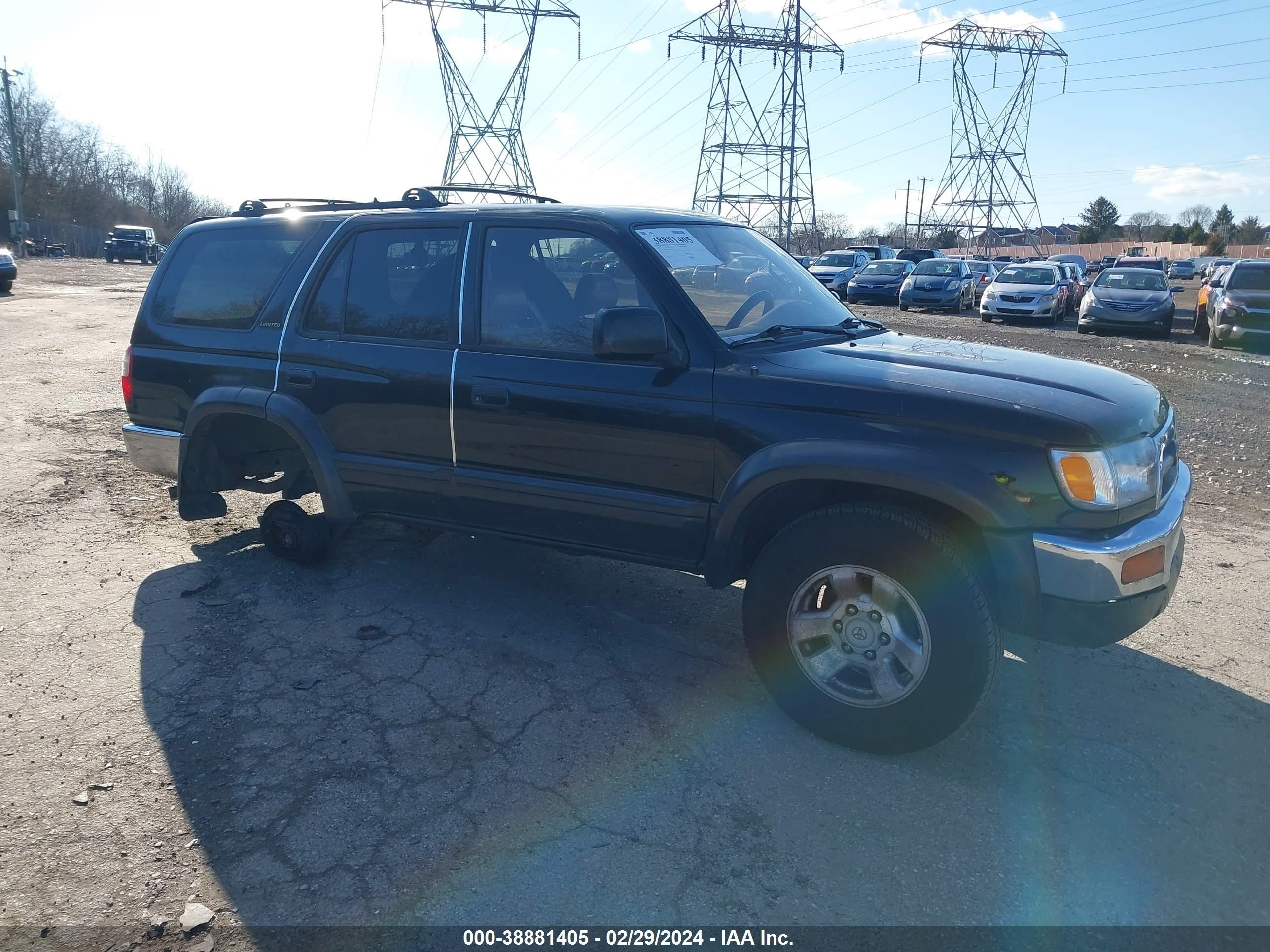 TOYOTA 4RUNNER 1996 jt3hn87r0t0024220