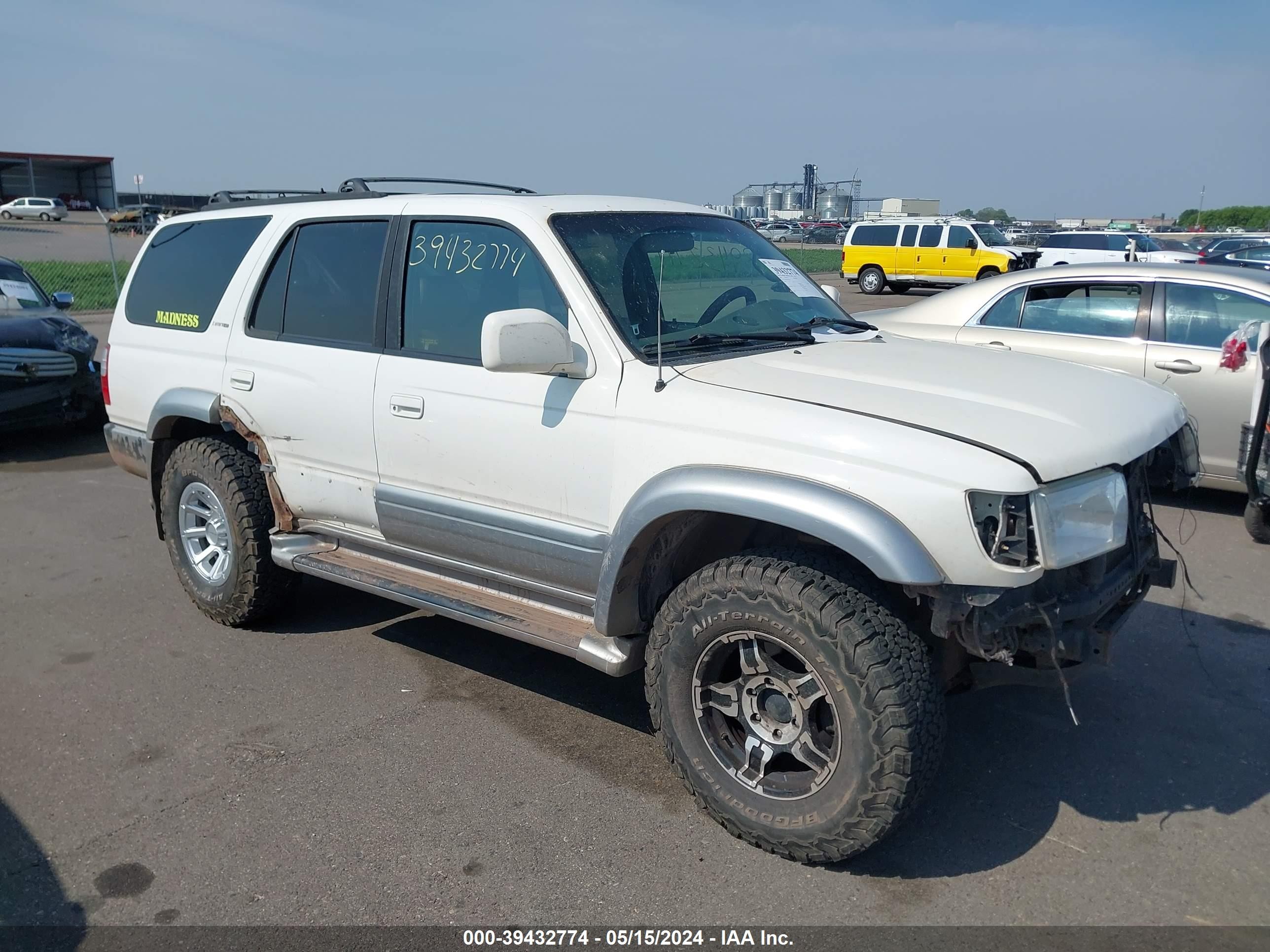 TOYOTA 4RUNNER 2000 jt3hn87r0y0285709