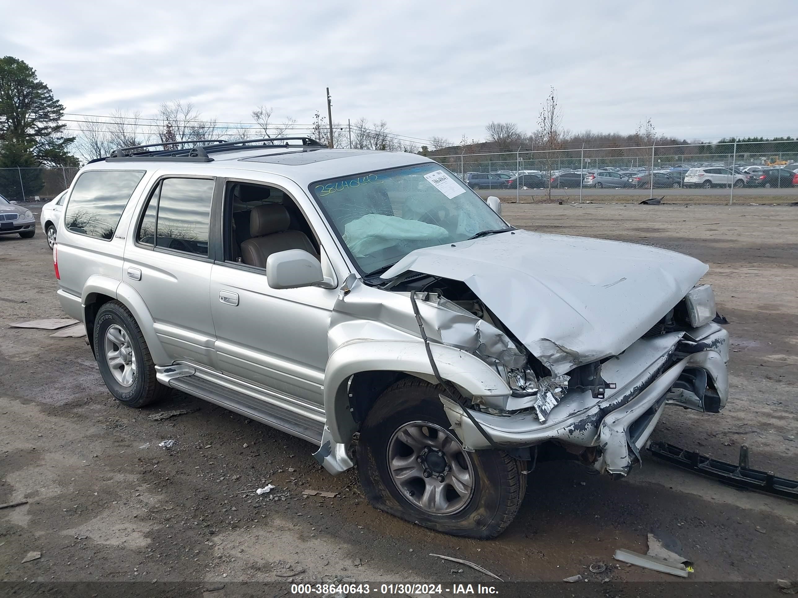 TOYOTA 4RUNNER 2001 jt3hn87r210349853