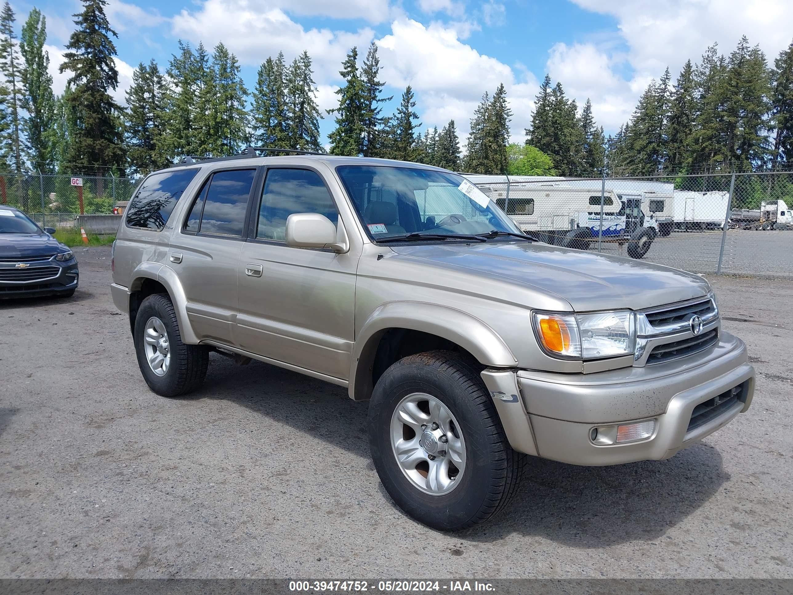 TOYOTA 4RUNNER 2002 jt3hn87r420373234