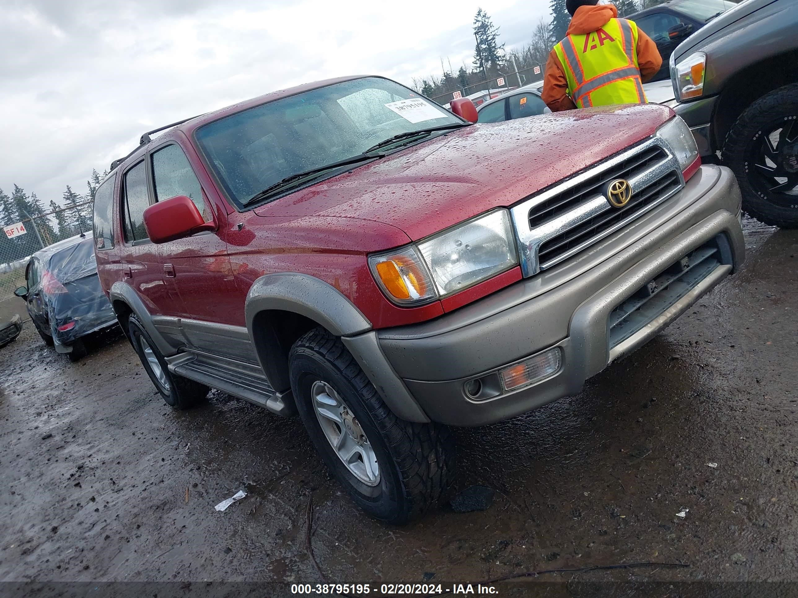 TOYOTA 4RUNNER 1999 jt3hn87r4x0259127