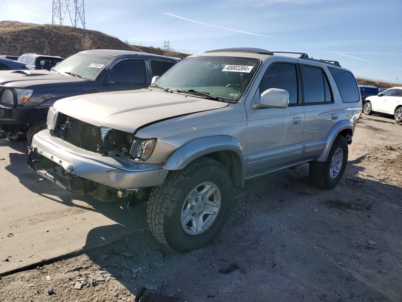 TOYOTA 4RUNNER 2000 jt3hn87r6y0308782