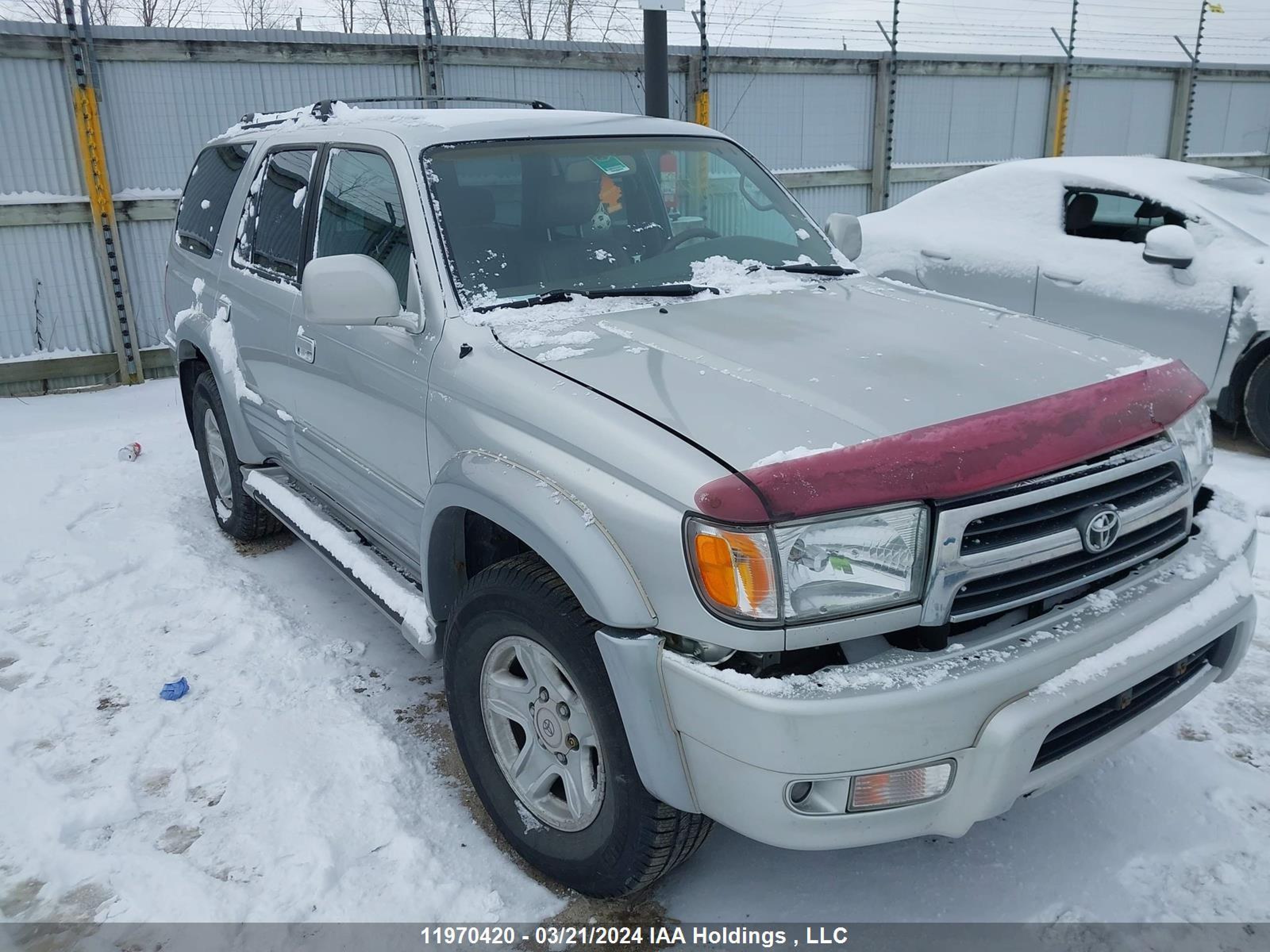 TOYOTA 4RUNNER 2000 jt3hn87r6y0310807