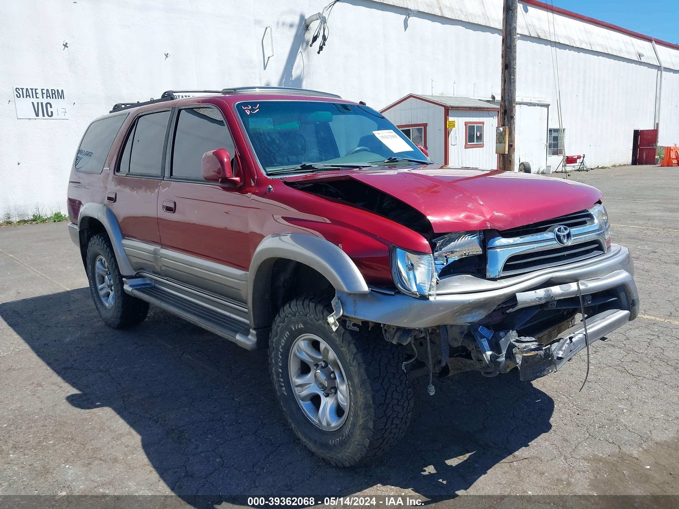 TOYOTA 4RUNNER 2001 jt3hn87r719052251