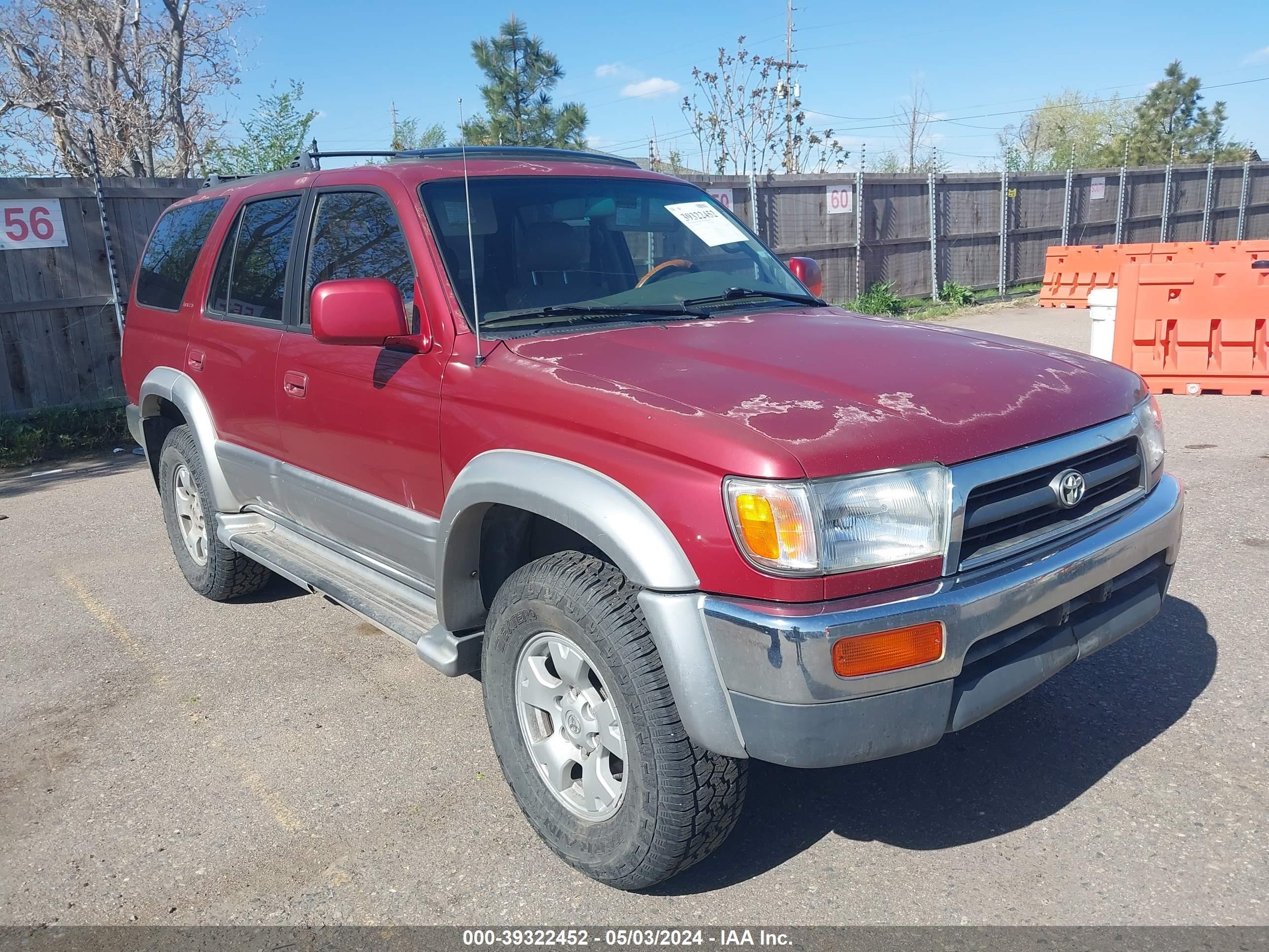 TOYOTA 4RUNNER 1998 jt3hn87r7w9012405