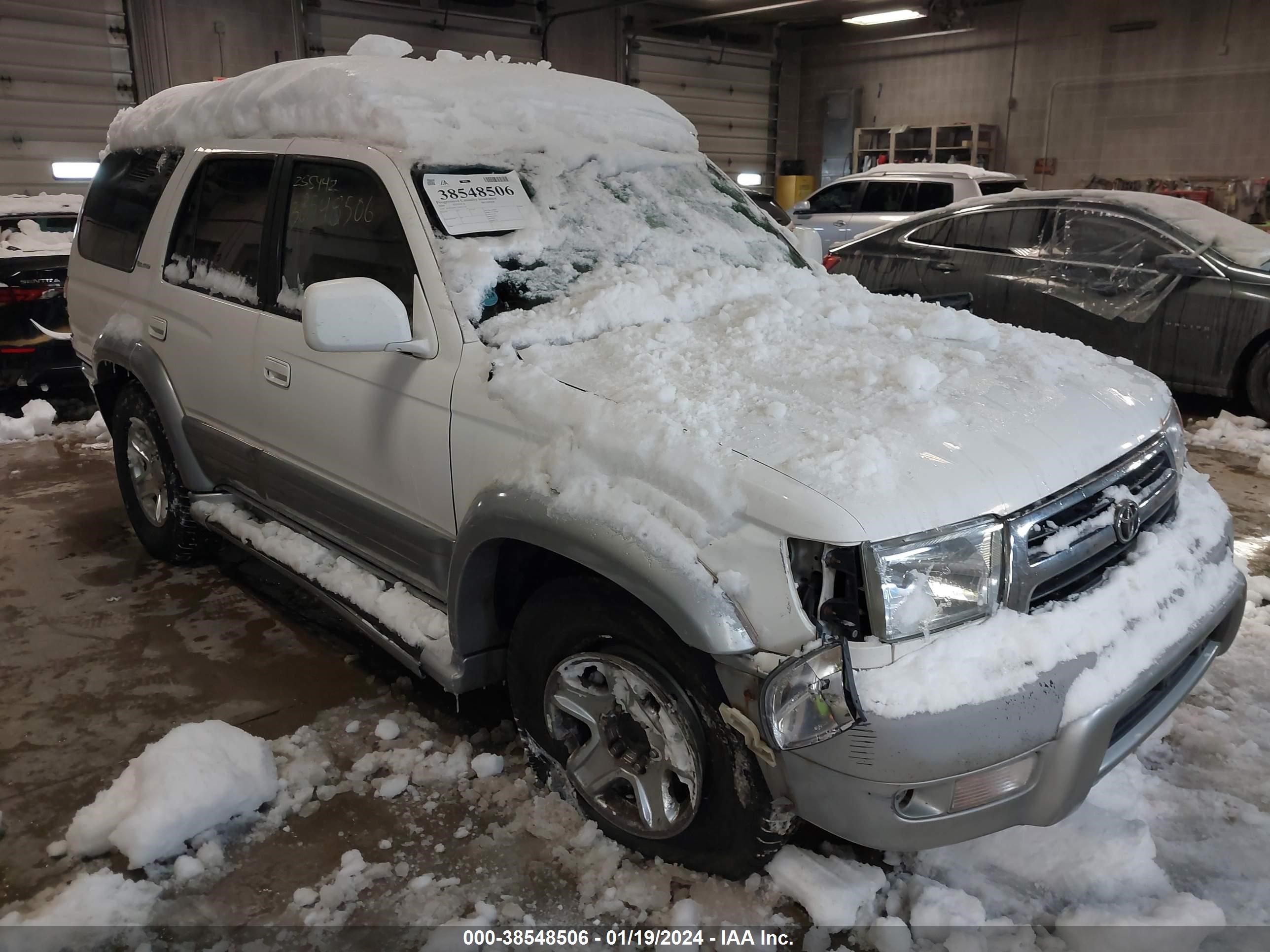 TOYOTA 4RUNNER 2000 jt3hn87r7y9033516